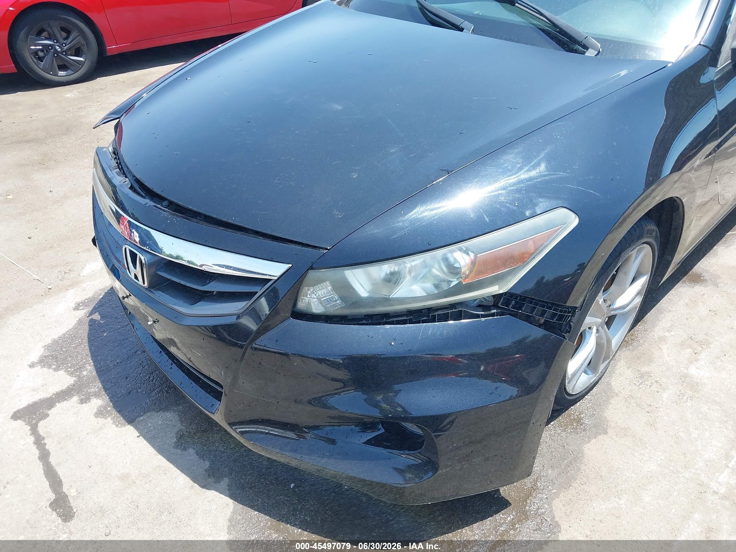 2011 Honda Accord 3.5 Ex-l Black vin: 1HGCS2B80BA002643
