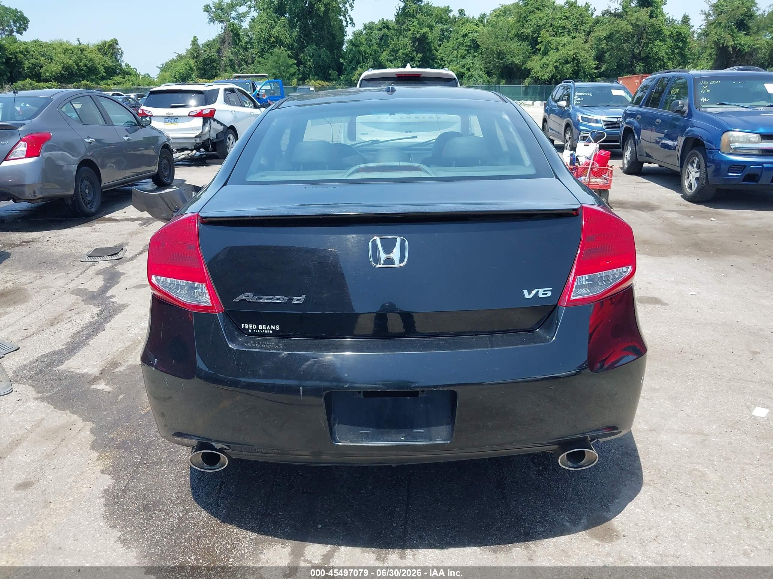 2011 Honda Accord 3.5 Ex-l Black vin: 1HGCS2B80BA002643