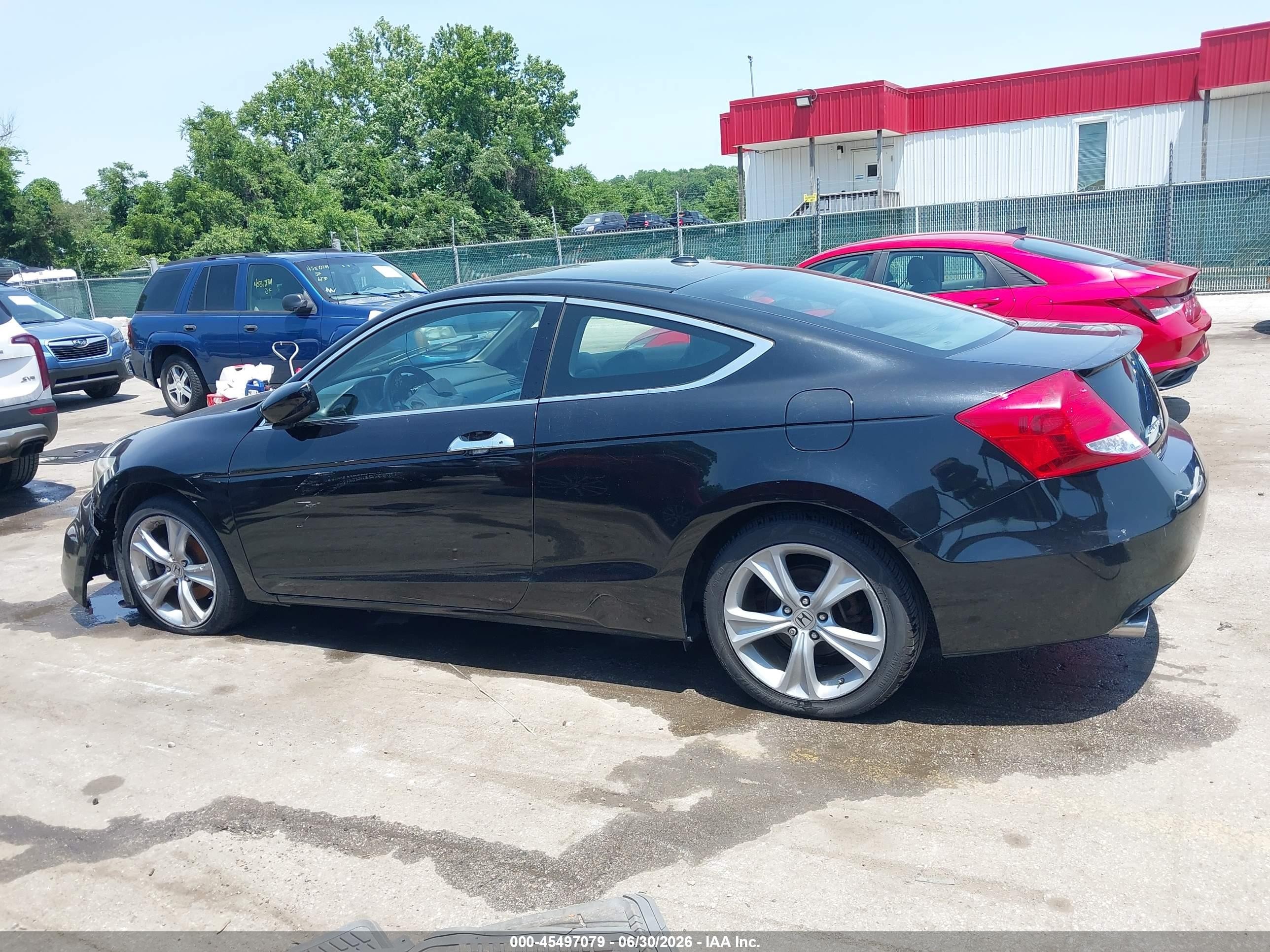 2011 Honda Accord 3.5 Ex-l Black vin: 1HGCS2B80BA002643