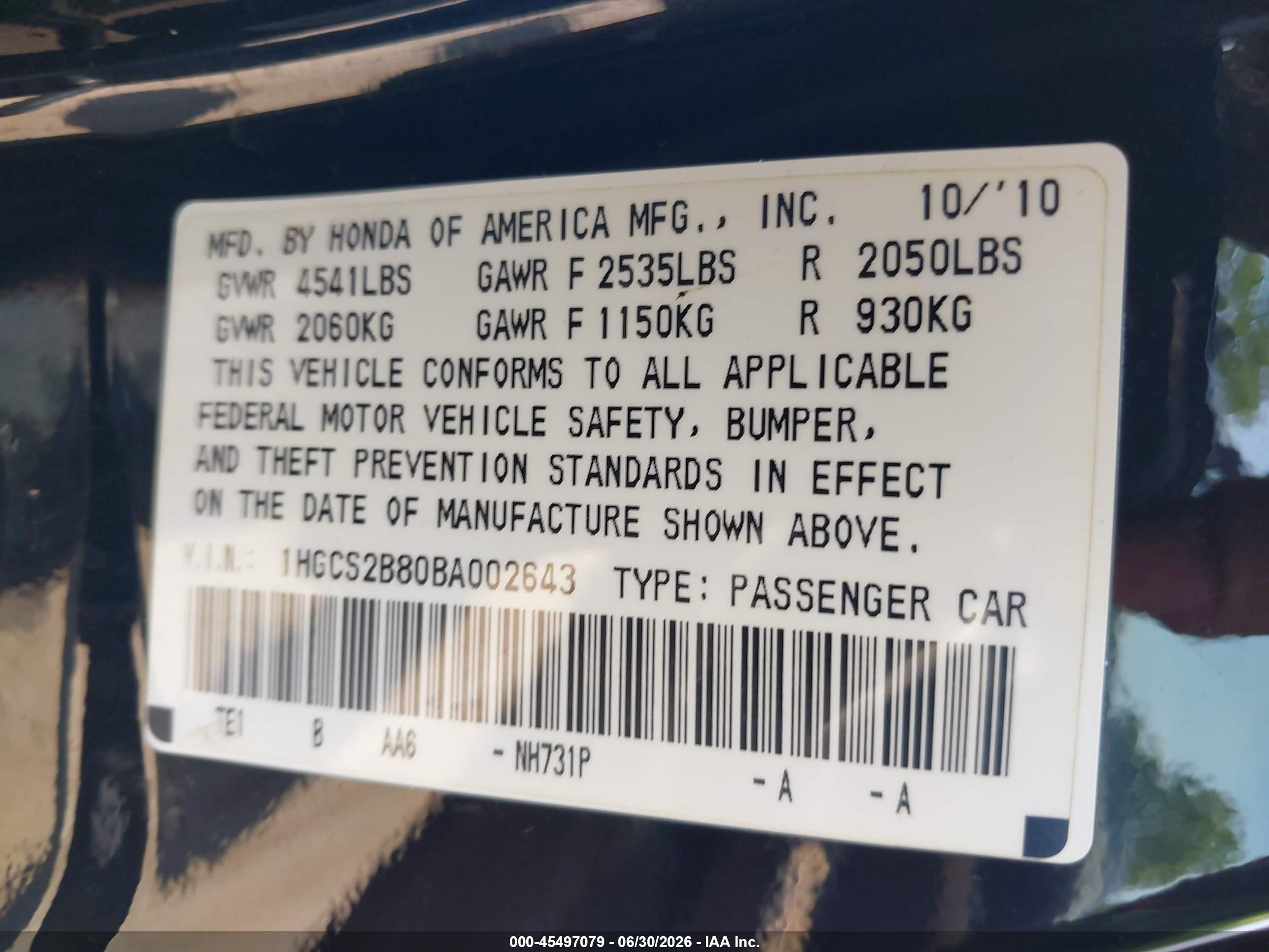 2011 Honda Accord 3.5 Ex-l Black vin: 1HGCS2B80BA002643