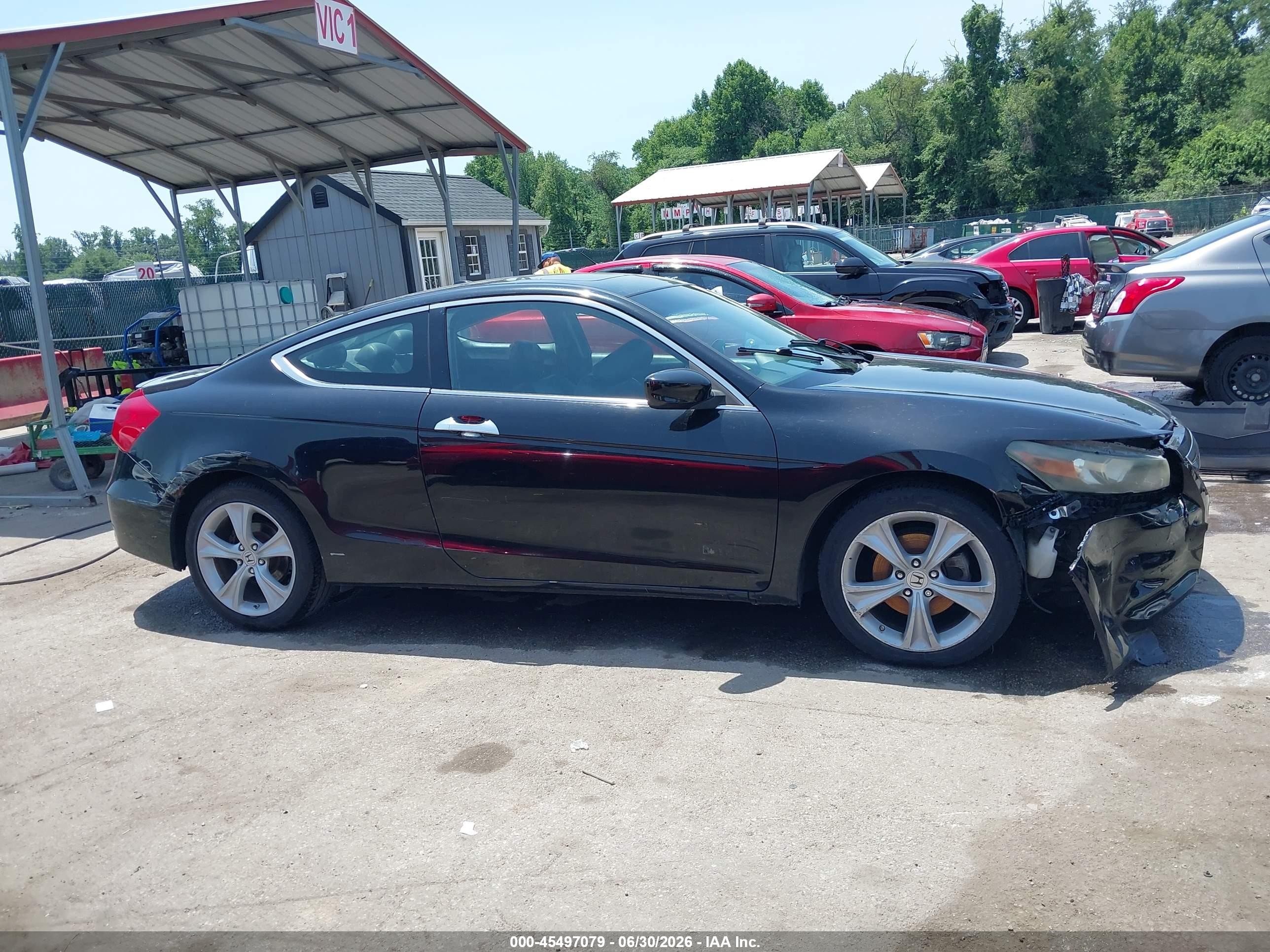 2011 Honda Accord 3.5 Ex-l Black vin: 1HGCS2B80BA002643