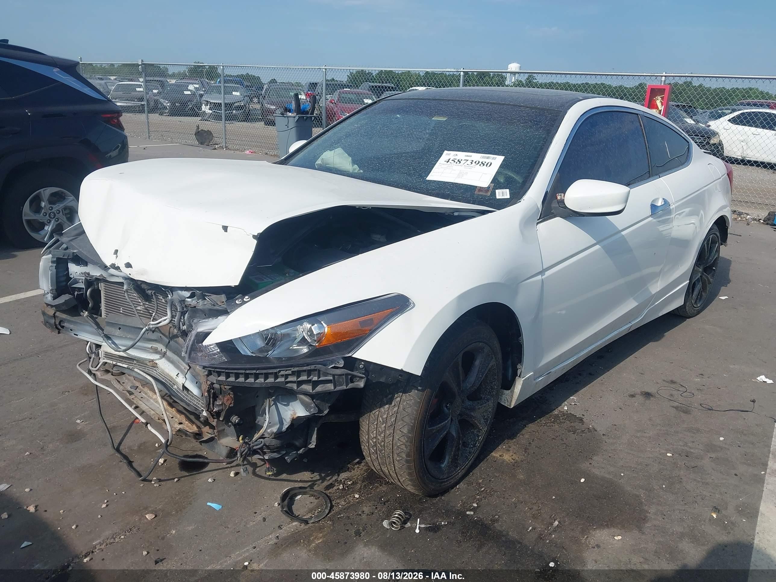 2011 Honda Accord 3.5 Ex-l Белый vin: 1HGCS2B80BA005591