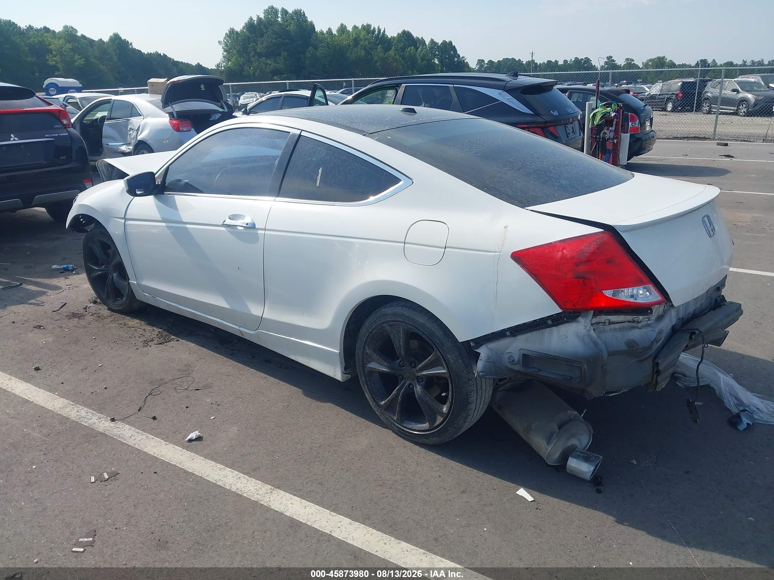 2011 Honda Accord 3.5 Ex-l Белый vin: 1HGCS2B80BA005591
