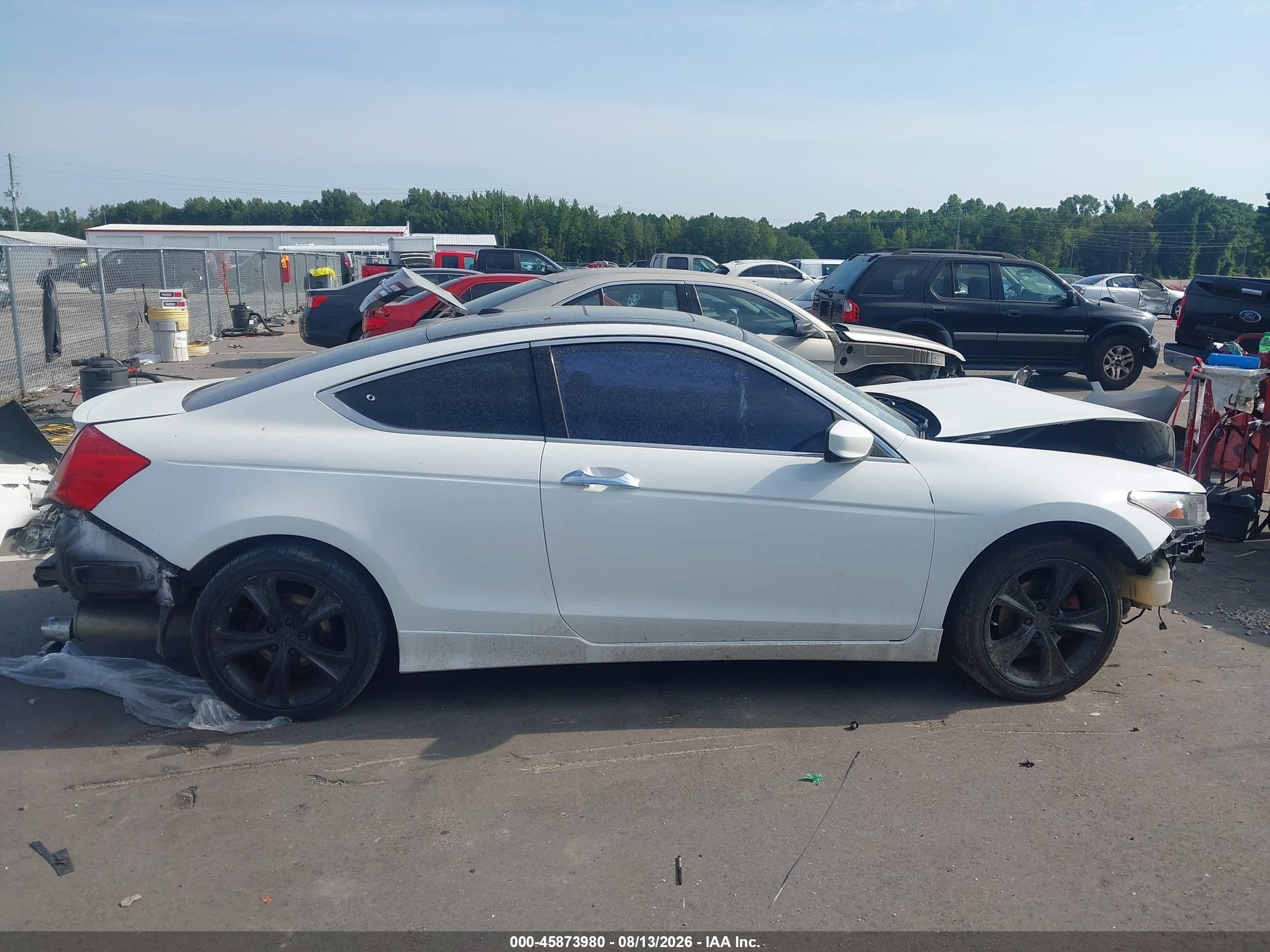 2011 Honda Accord 3.5 Ex-l Белый vin: 1HGCS2B80BA005591
