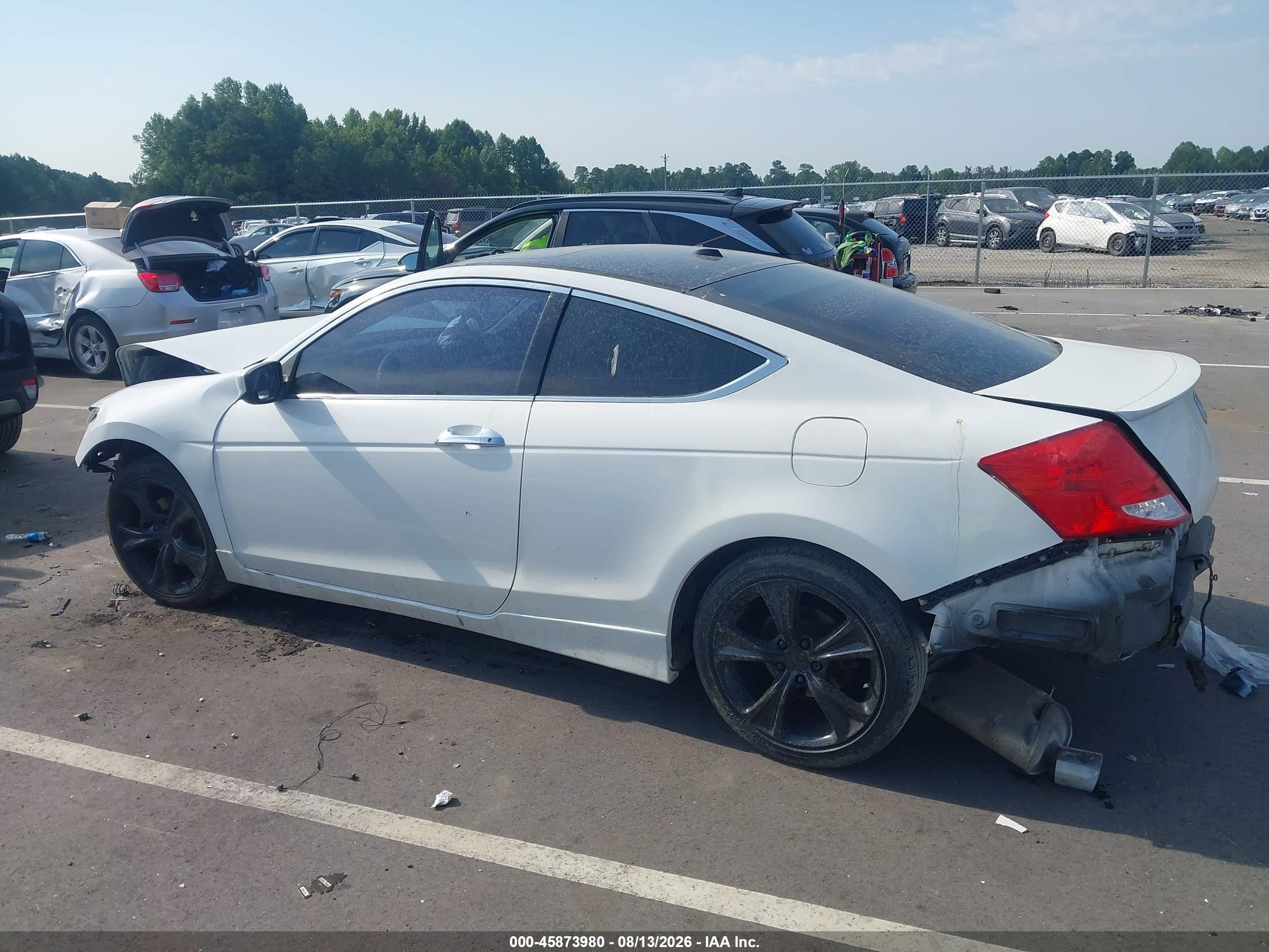 2011 Honda Accord 3.5 Ex-l Белый vin: 1HGCS2B80BA005591