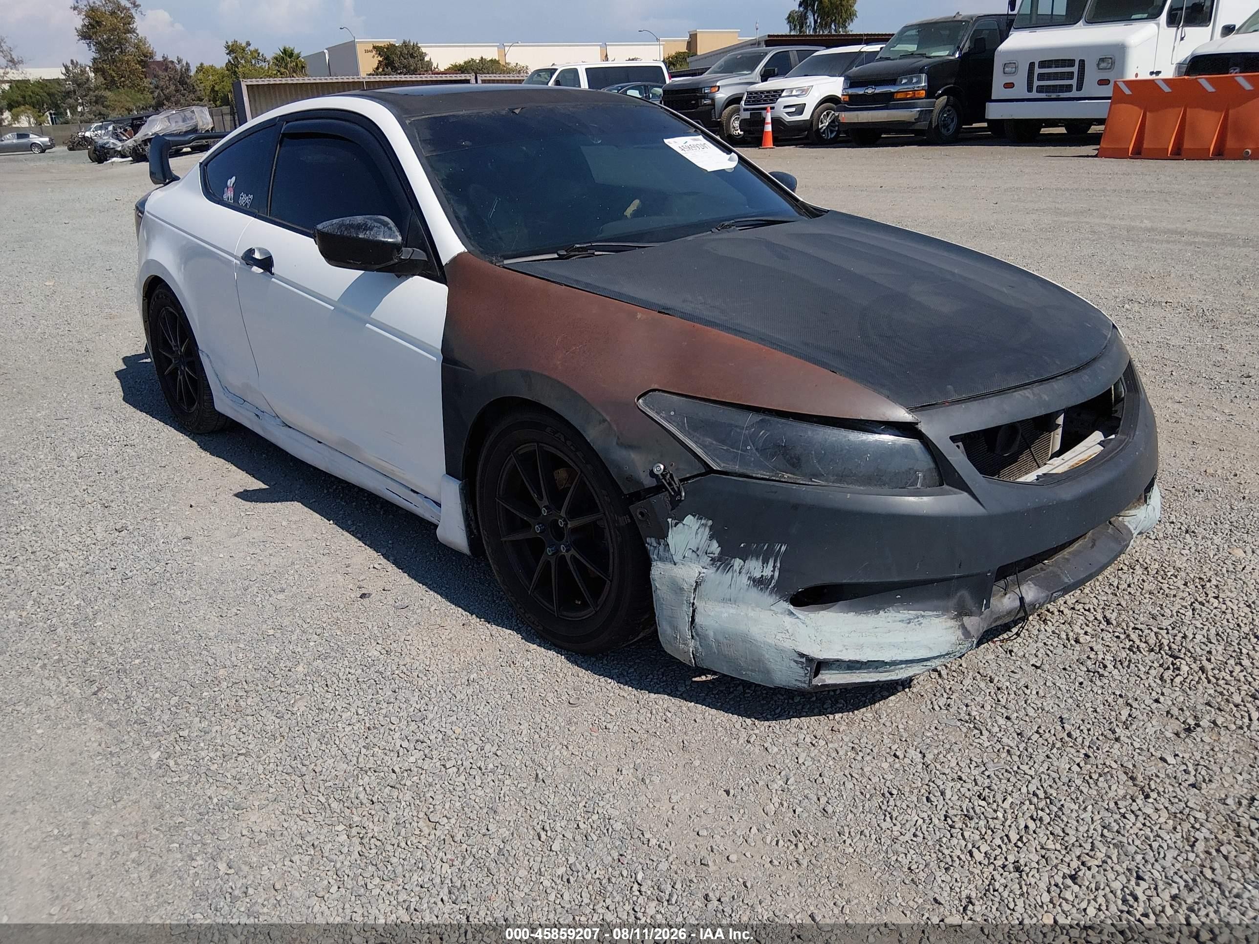 2011 Honda Accord 3.5 Ex-l White vin: 1HGCS2B80BA005834