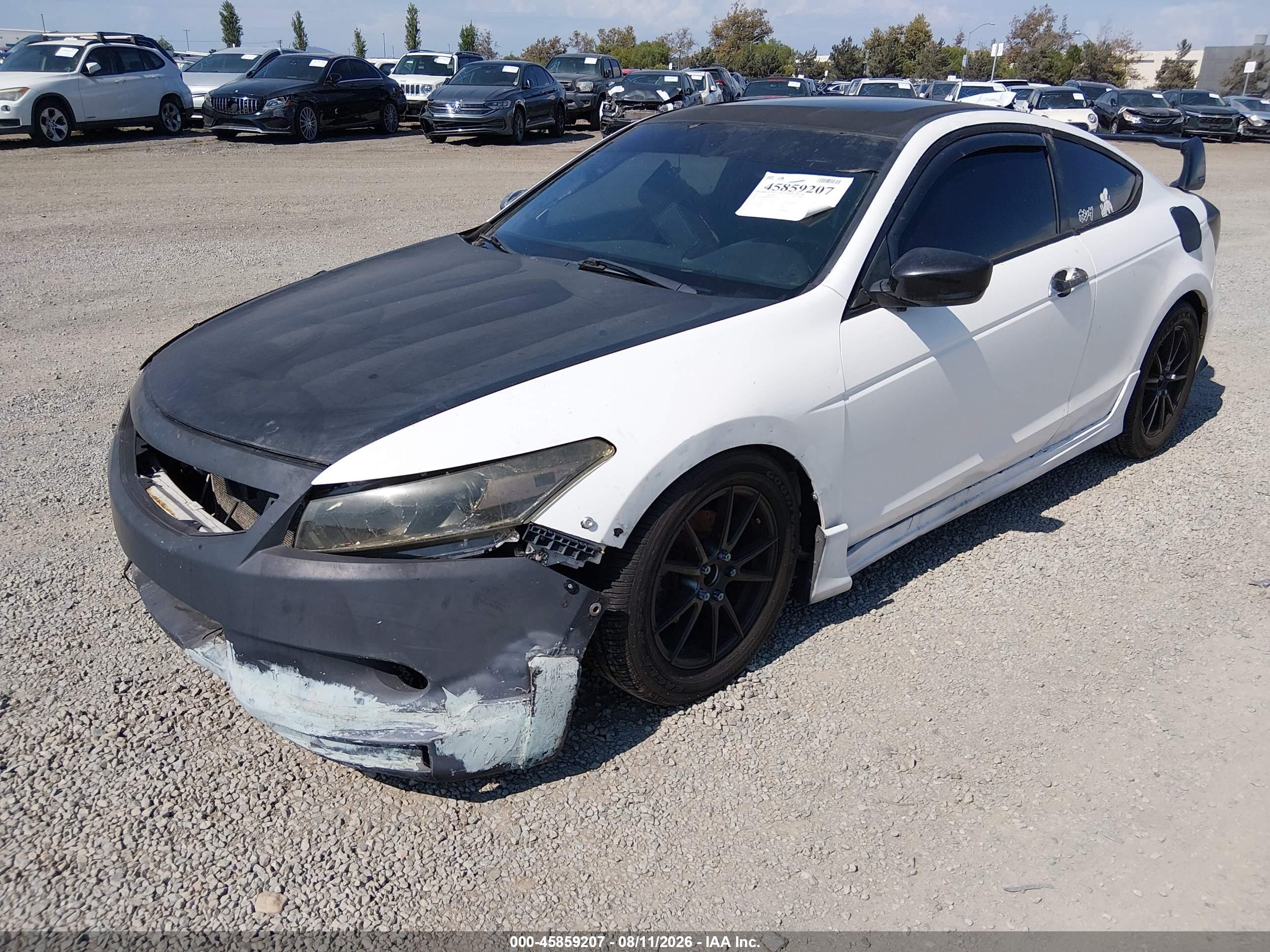 2011 Honda Accord 3.5 Ex-l White vin: 1HGCS2B80BA005834
