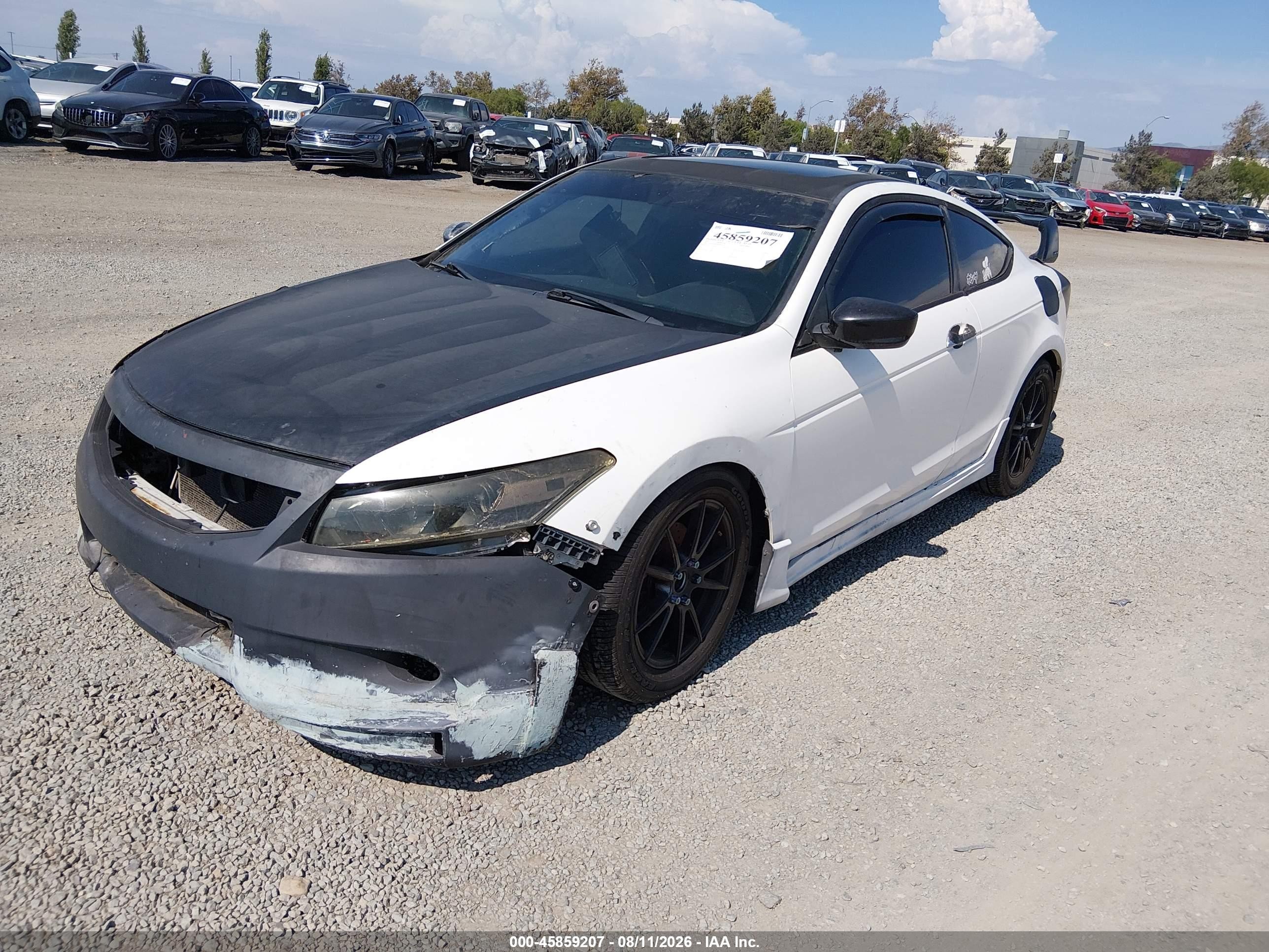 2011 Honda Accord 3.5 Ex-l White vin: 1HGCS2B80BA005834