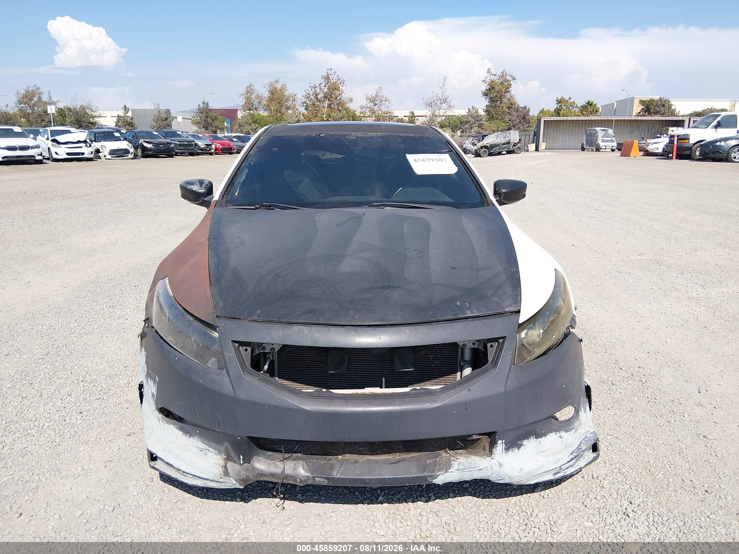 2011 Honda Accord 3.5 Ex-l White vin: 1HGCS2B80BA005834