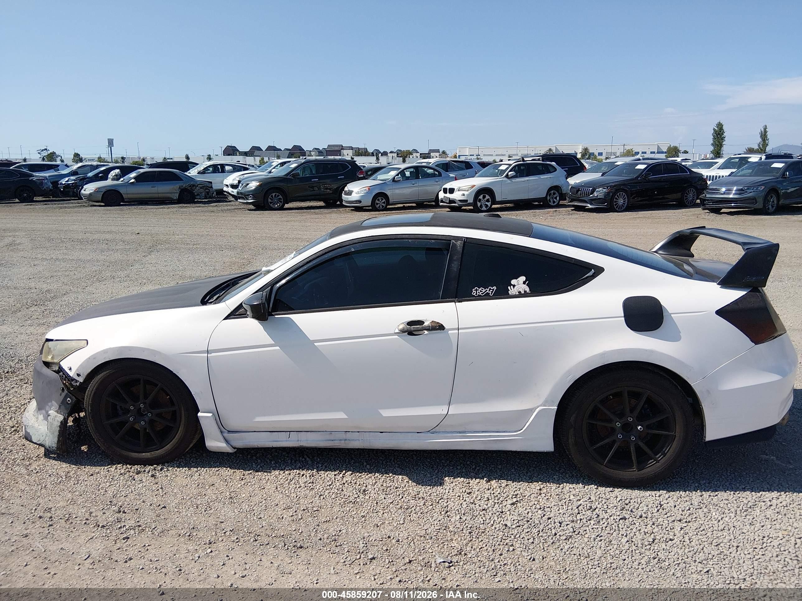 2011 Honda Accord 3.5 Ex-l White vin: 1HGCS2B80BA005834