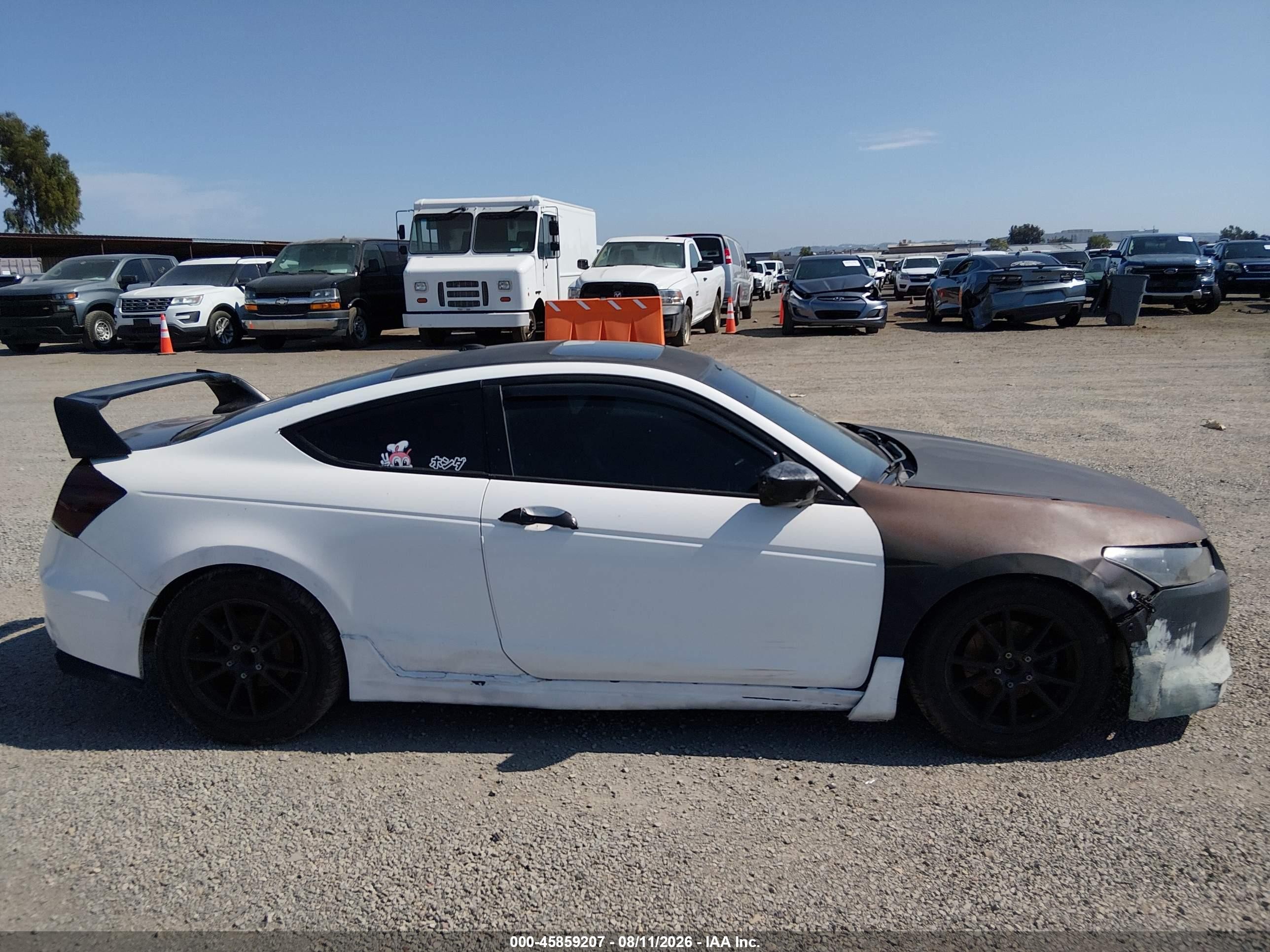 2011 Honda Accord 3.5 Ex-l White vin: 1HGCS2B80BA005834