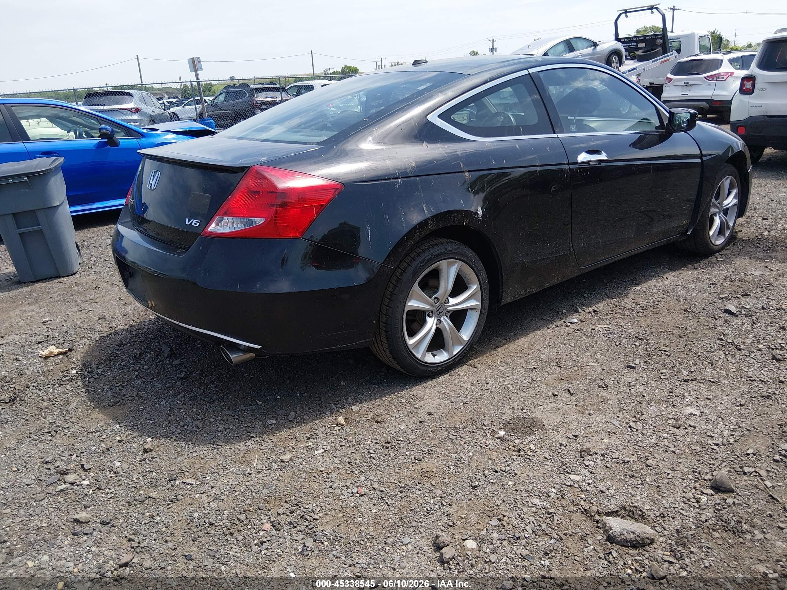 2012 Honda Accord 3.5 Ex-l Black vin: 1HGCS2B80CA000635