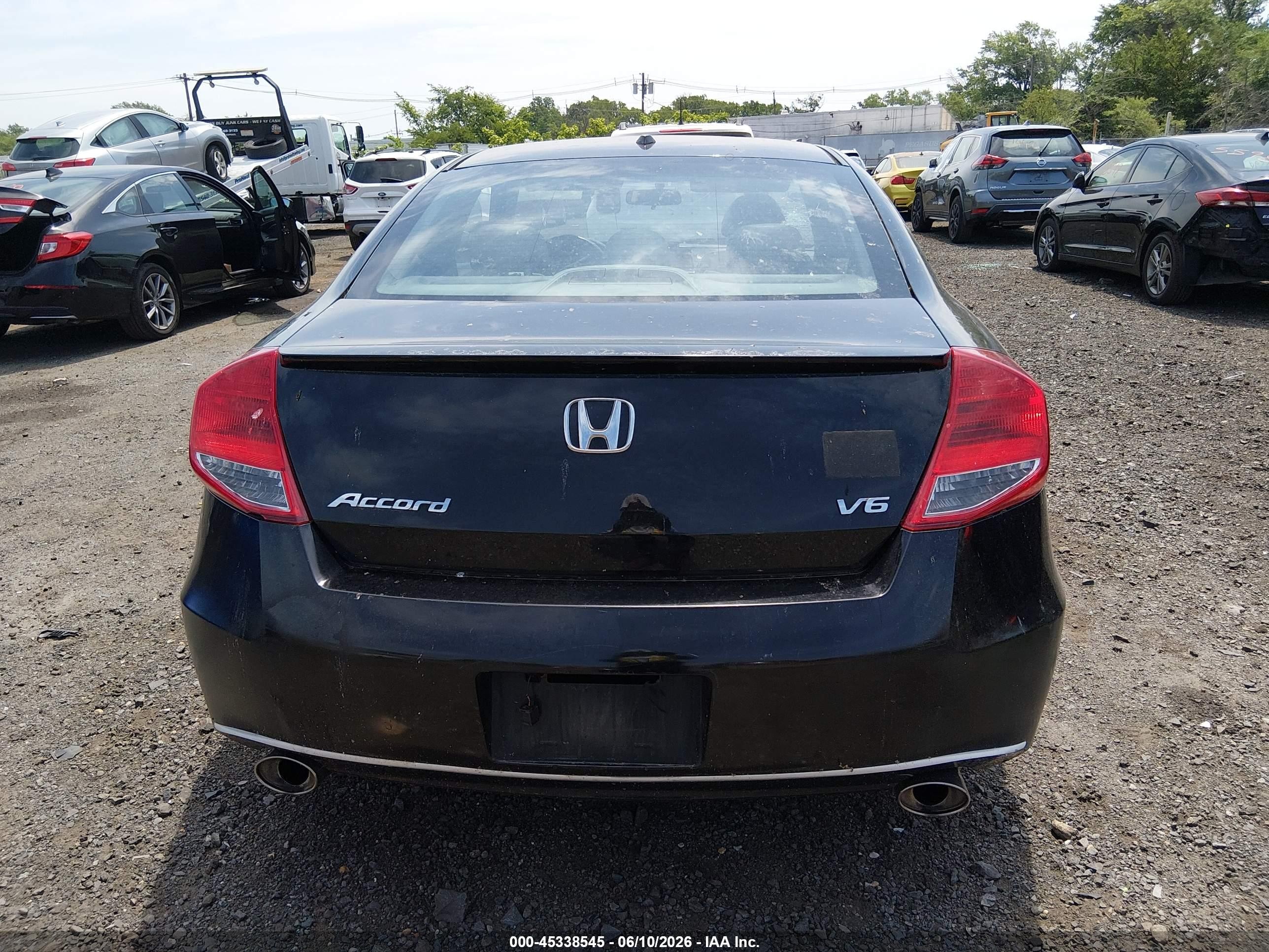2012 Honda Accord 3.5 Ex-l Black vin: 1HGCS2B80CA000635
