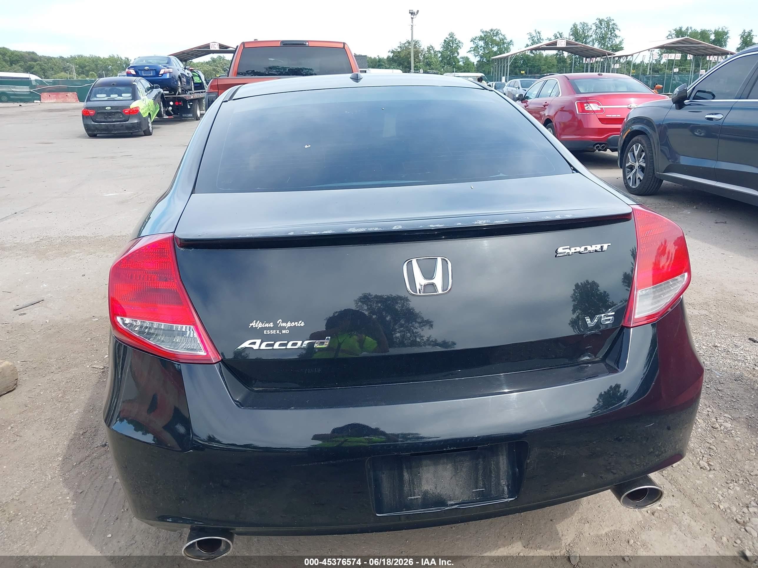 2012 Honda Accord 3.5 Ex-l Черный vin: 1HGCS2B80CA000733