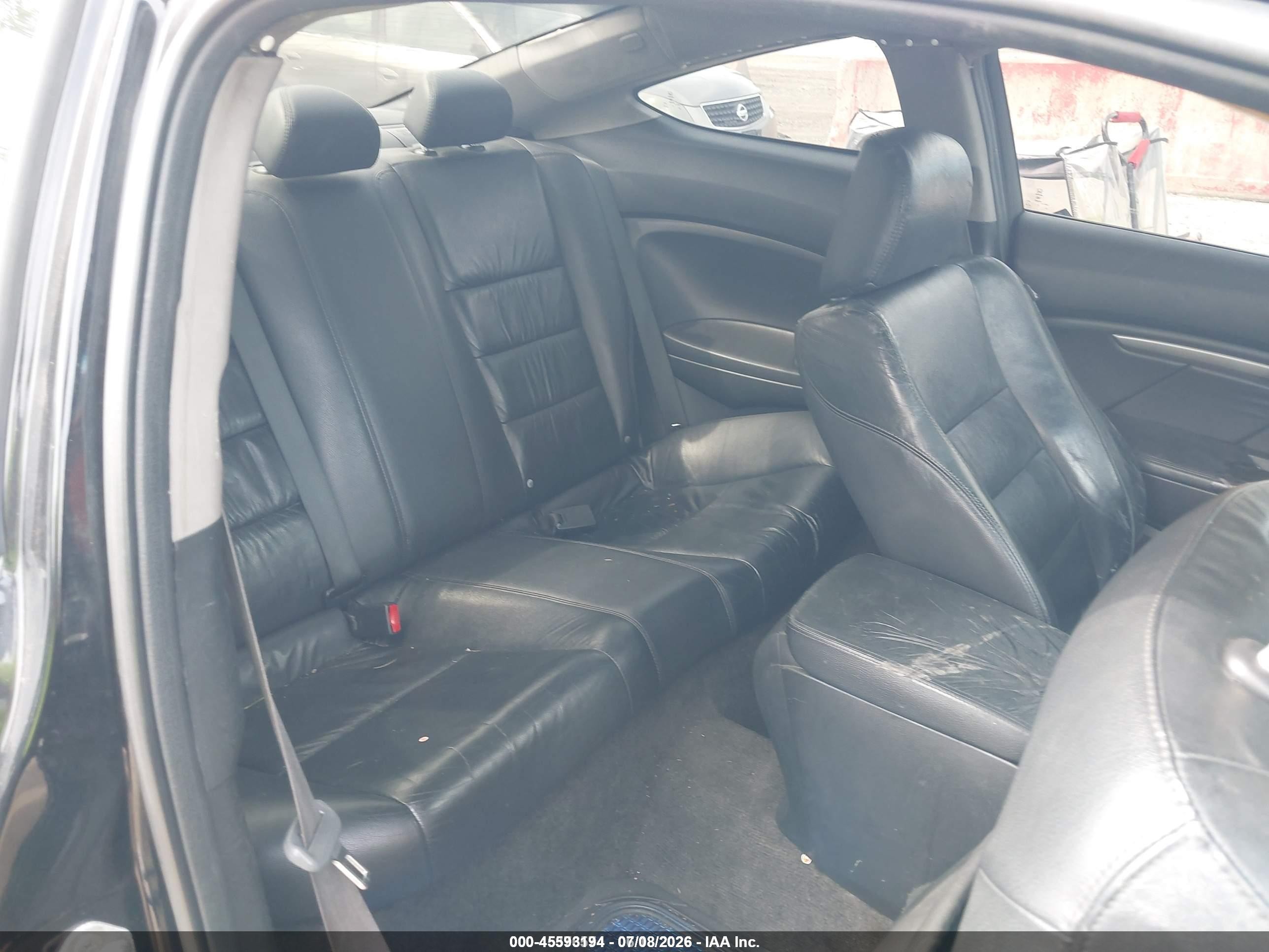 2012 Honda Accord 3.5 Ex-l Black vin: 1HGCS2B80CA000733