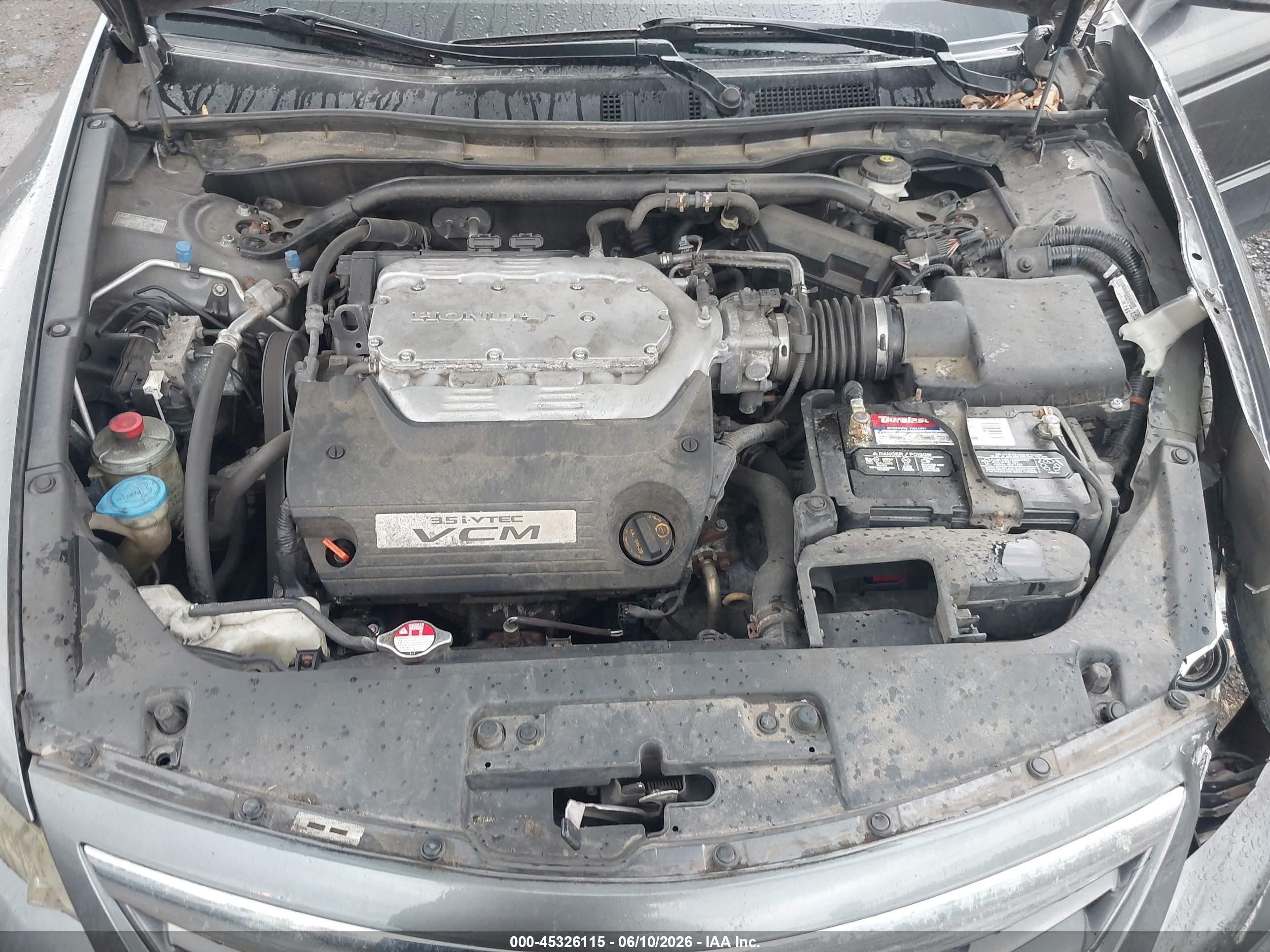 2012 Honda Accord 3.5 Ex-l Gray vin: 1HGCS2B80CA002630