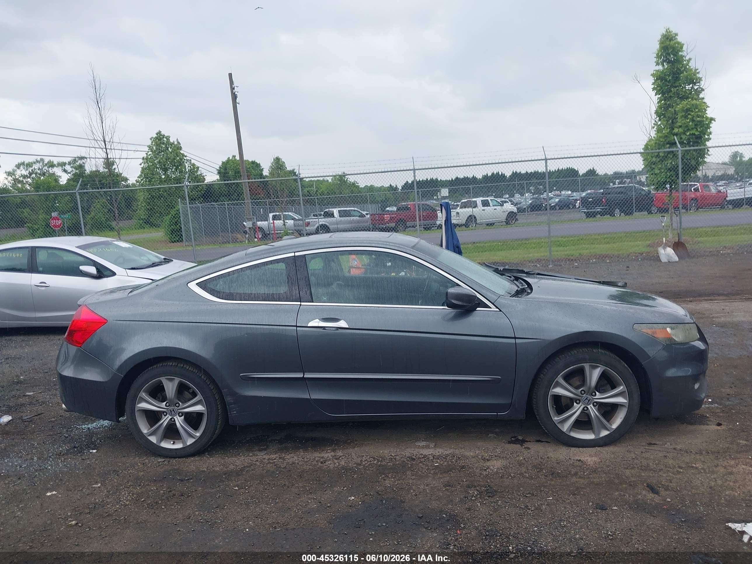 2012 Honda Accord 3.5 Ex-l Gray vin: 1HGCS2B80CA002630