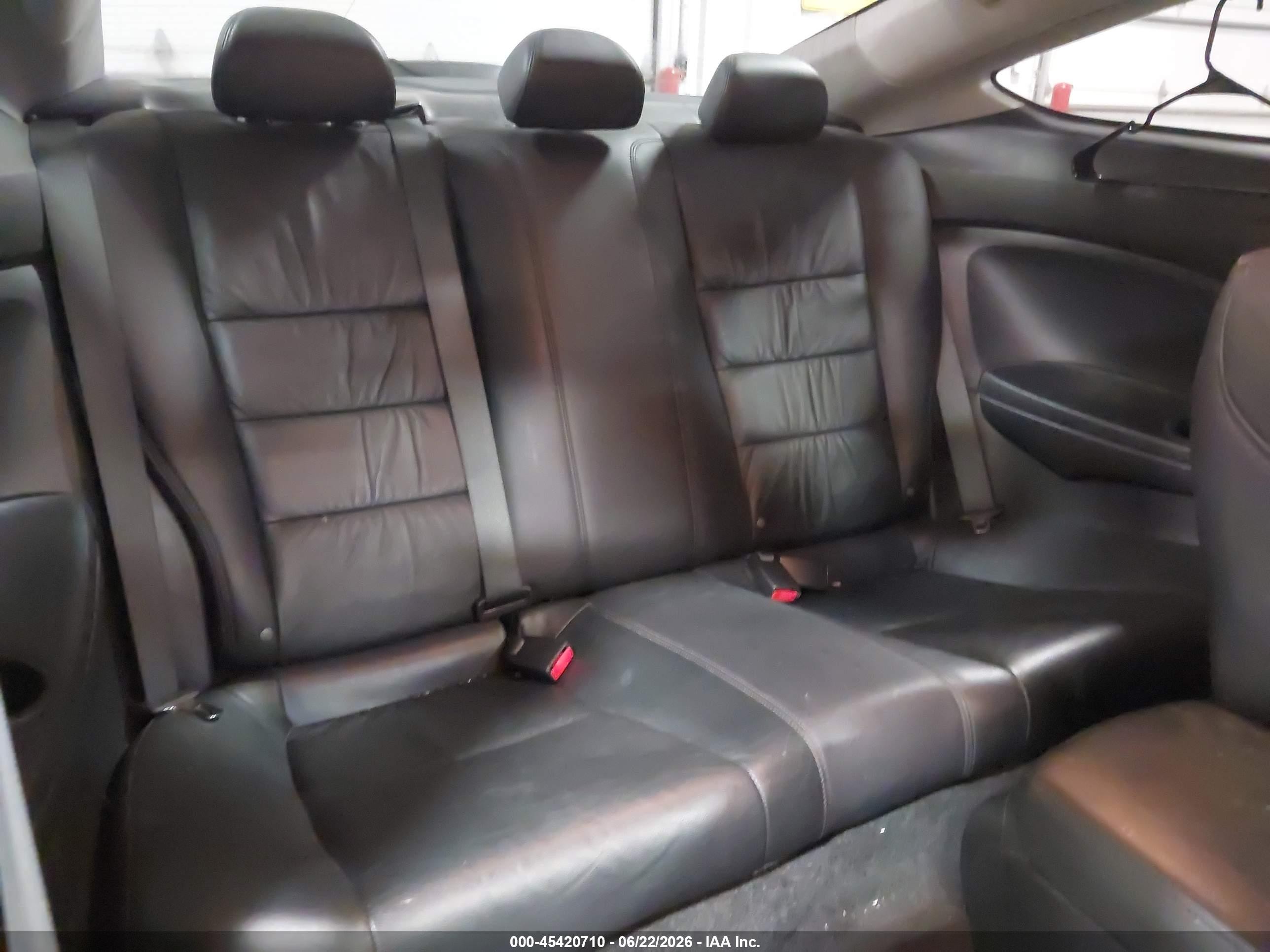 2012 Honda Accord 3.5 Ex-l Red vin: 1HGCS2B80CA011389