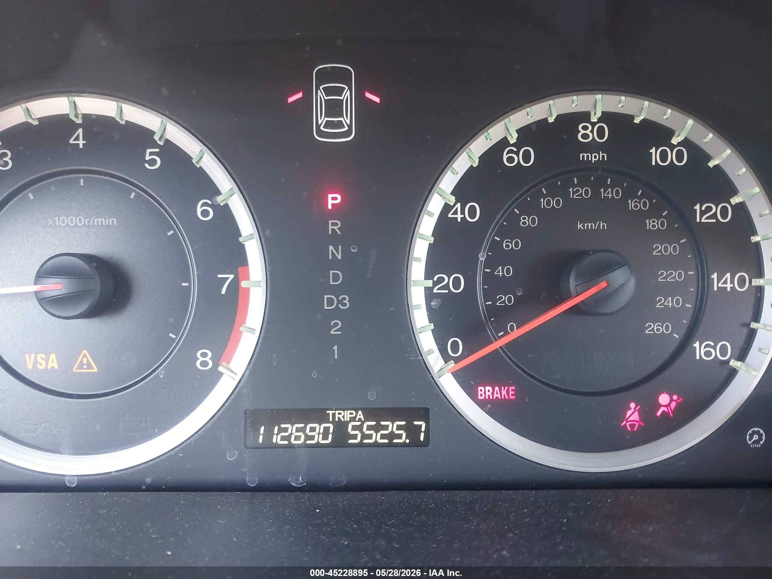 2010 Honda Accord 3.5 Ex-l Red vin: 1HGCS2B81AA007560