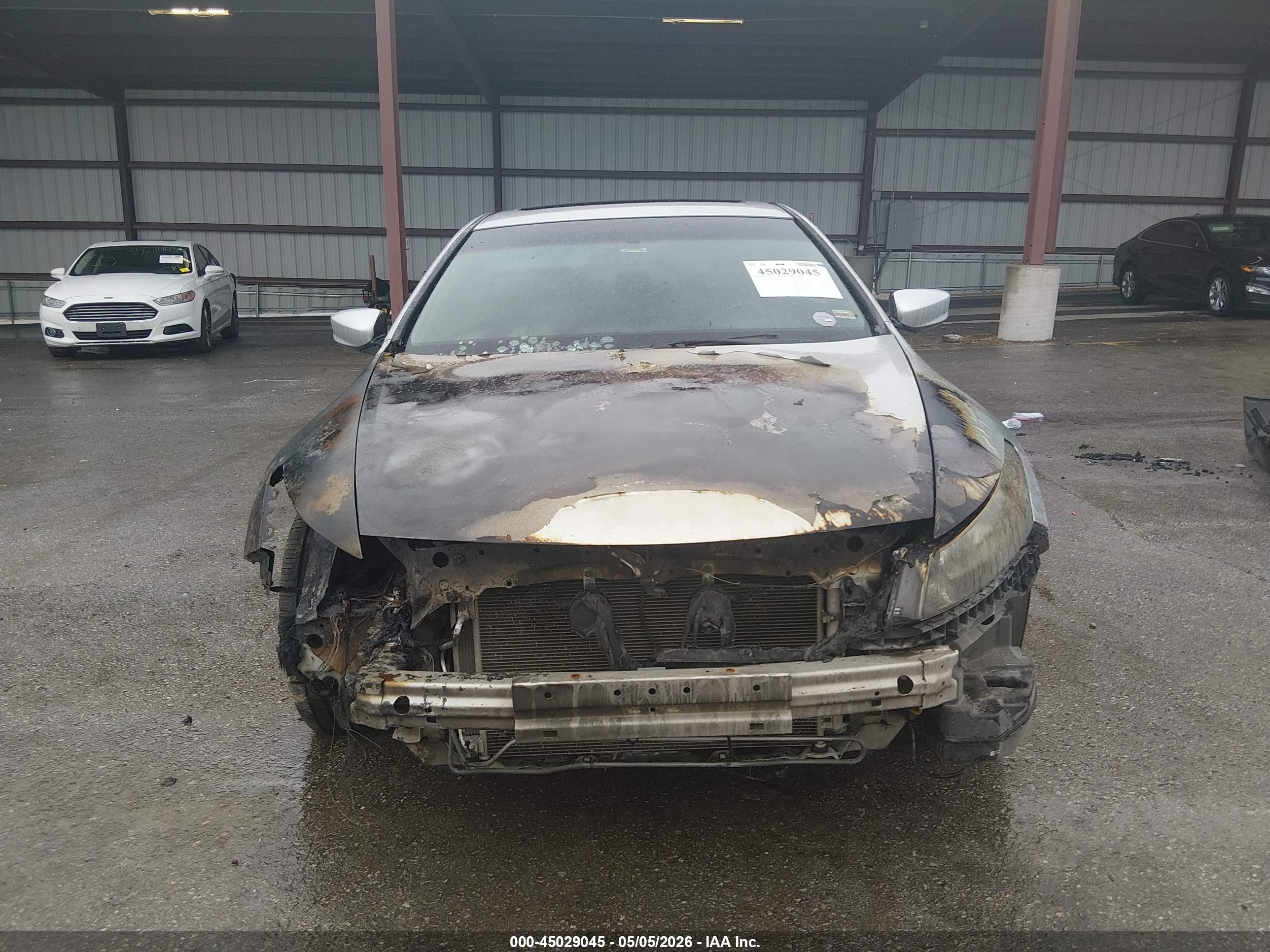 2011 Honda Accord 3.5 Ex-l Серебряный vin: 1HGCS2B81BA007107