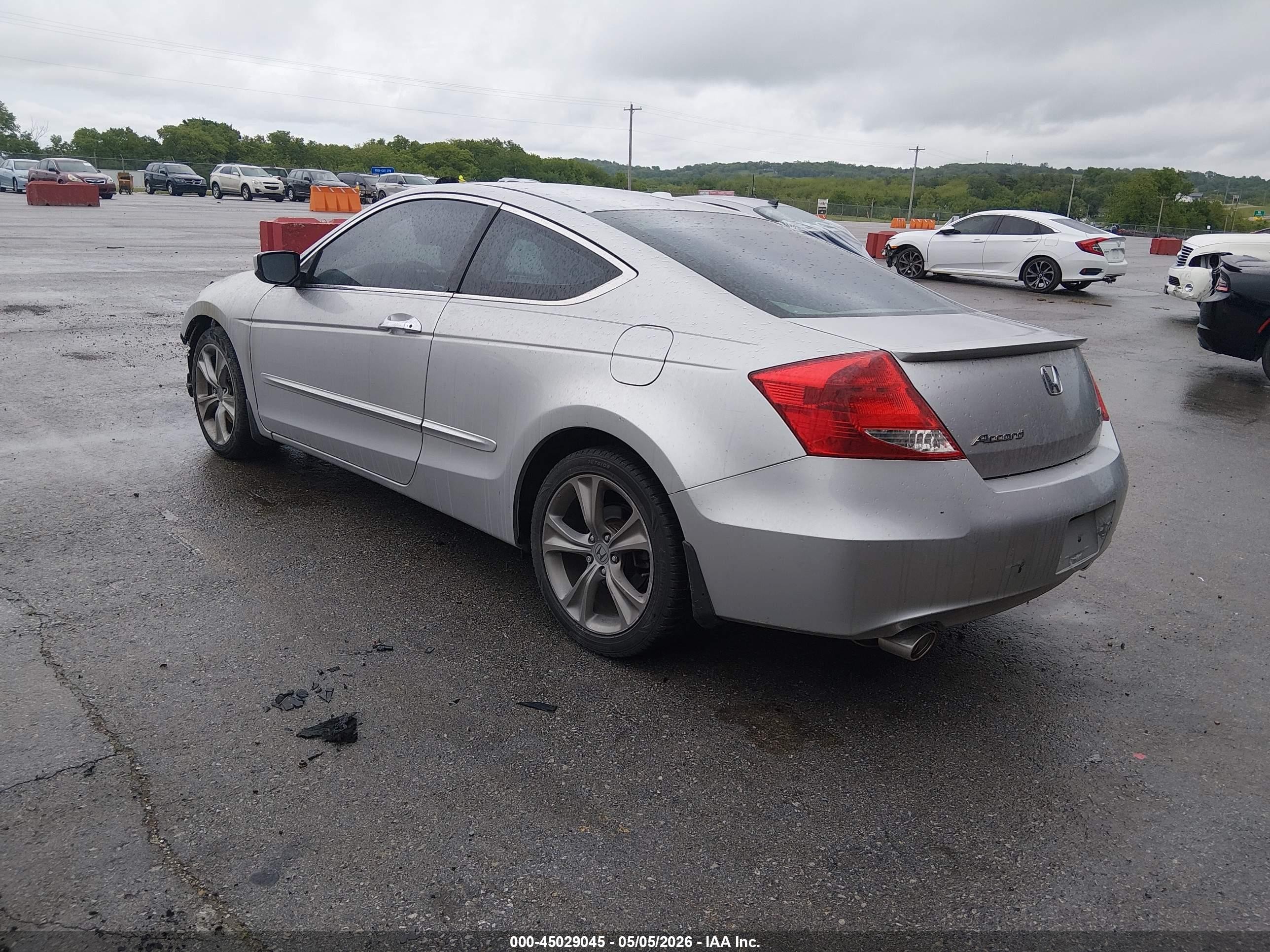 2011 Honda Accord 3.5 Ex-l Серебряный vin: 1HGCS2B81BA007107