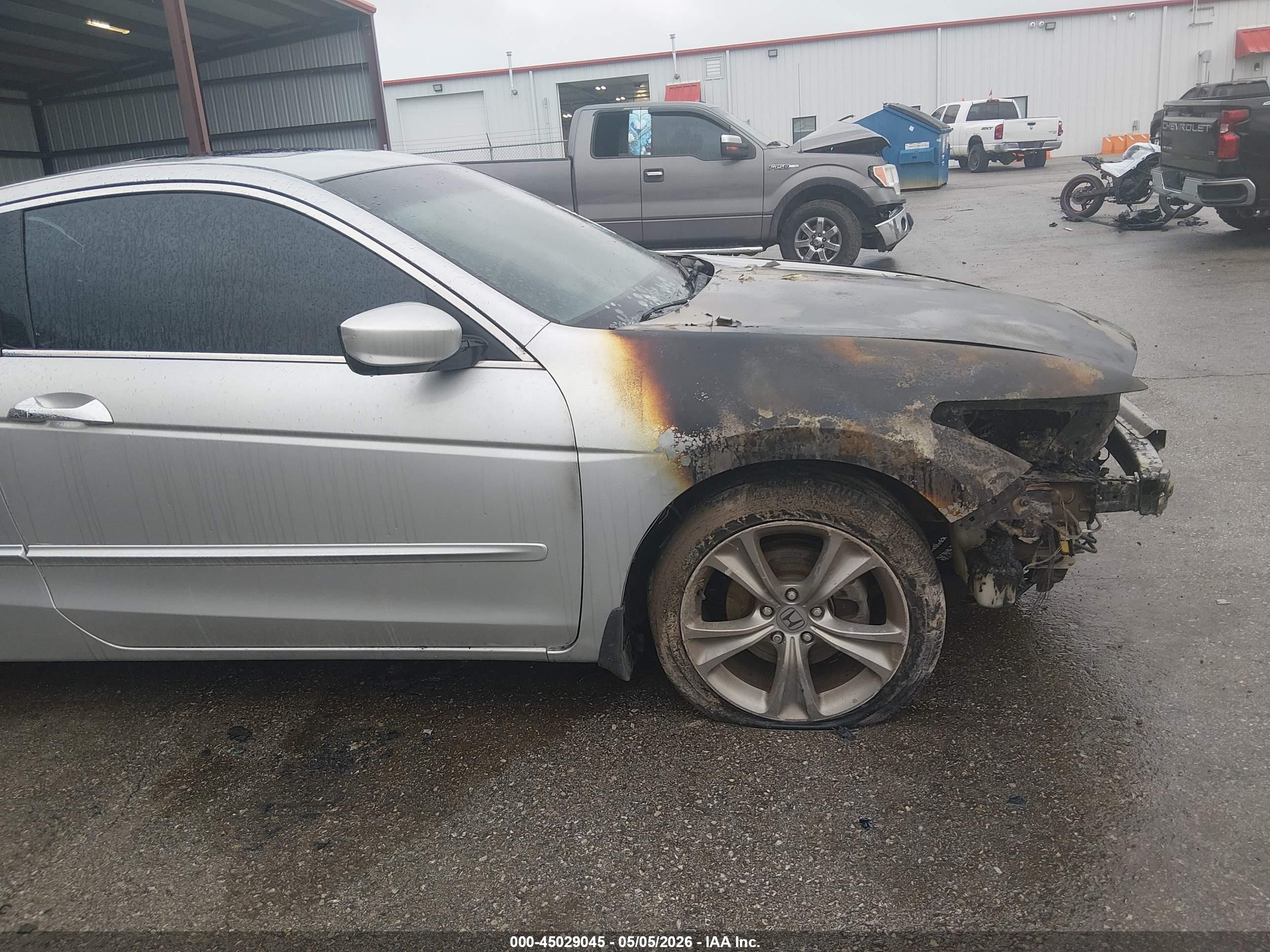 2011 Honda Accord 3.5 Ex-l Серебряный vin: 1HGCS2B81BA007107
