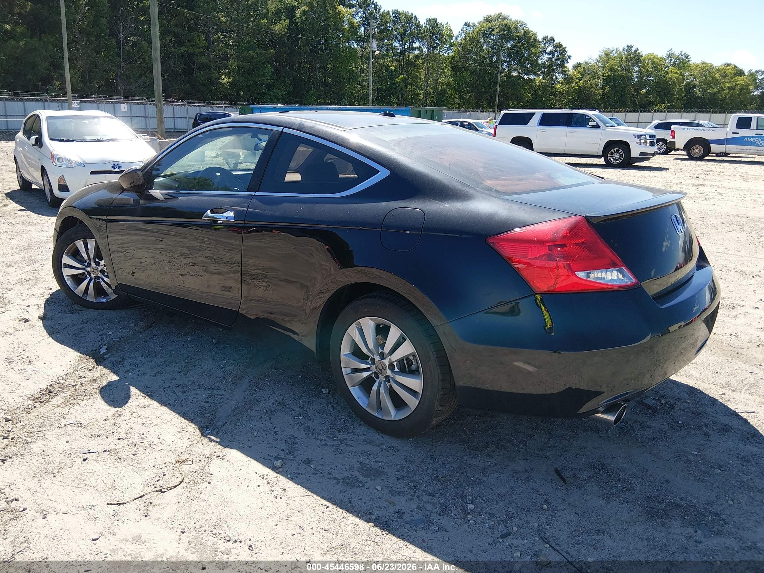 2012 Honda Accord 3.5 Ex-l Black vin: 1HGCS2B81CA000269
