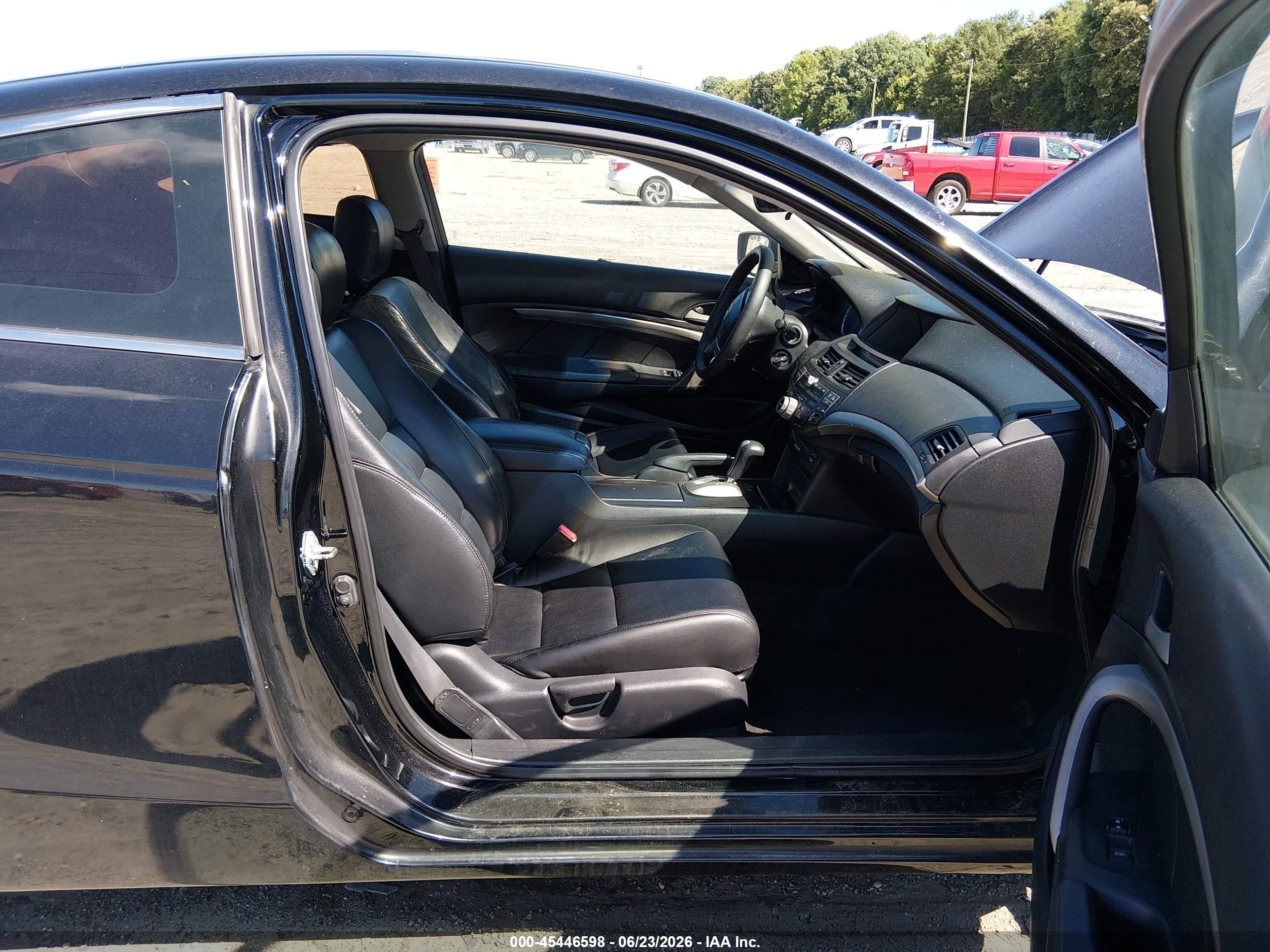 2012 Honda Accord 3.5 Ex-l Black vin: 1HGCS2B81CA000269