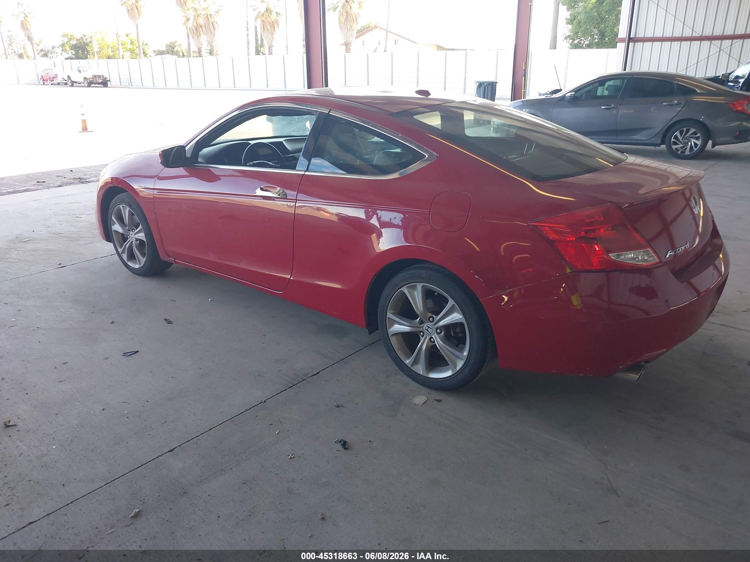2012 Honda Accord 3.5 Ex-l Red vin: 1HGCS2B81CA004371