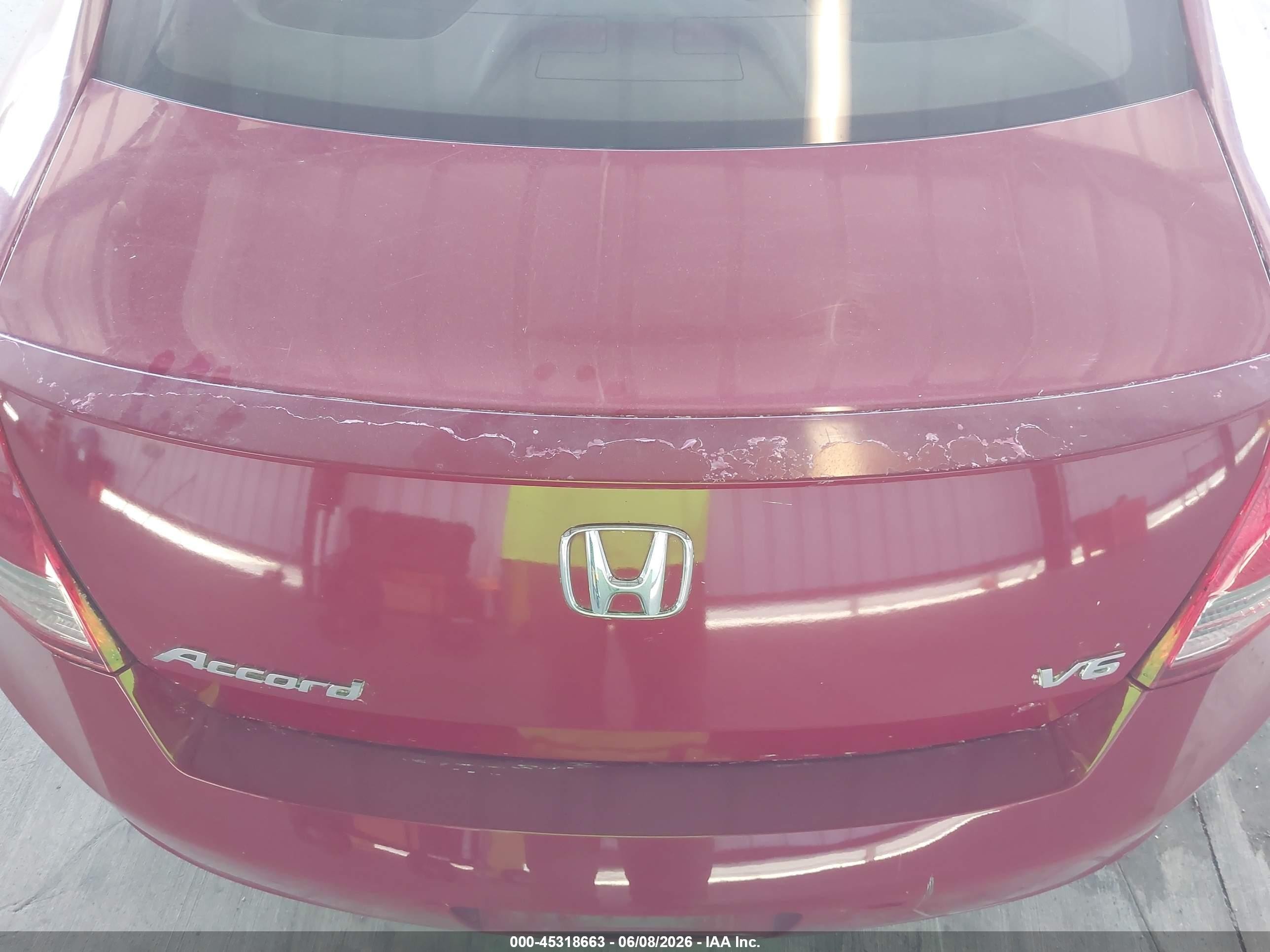 2012 Honda Accord 3.5 Ex-l Red vin: 1HGCS2B81CA004371