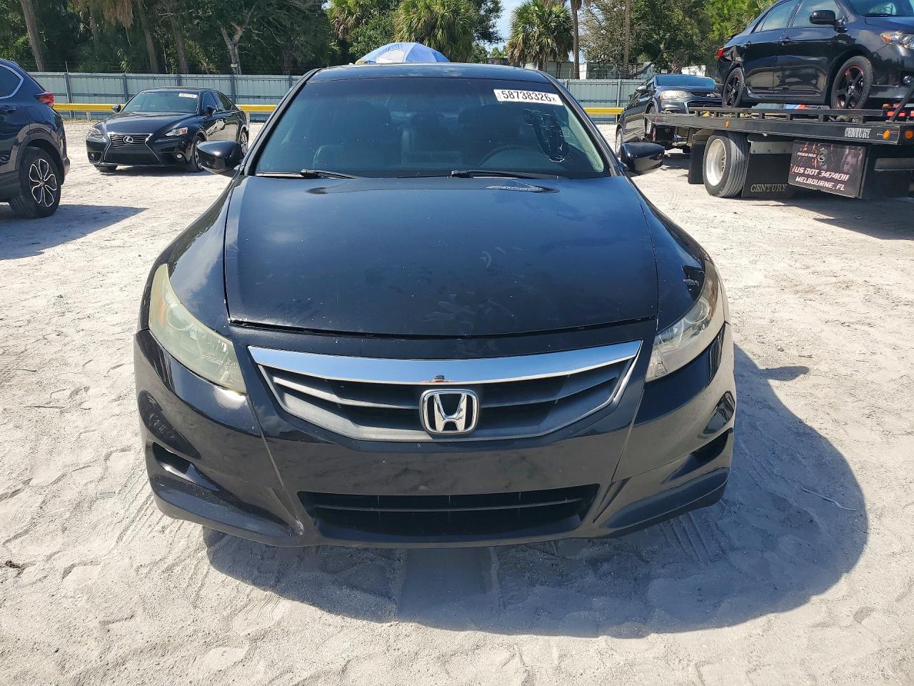 2012 Honda Accord Exl Черный vin: 1HGCS2B81CA005228