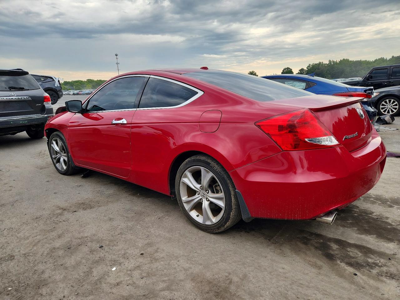 2012 Honda Accord Exl Красный vin: 1HGCS2B81CA011224