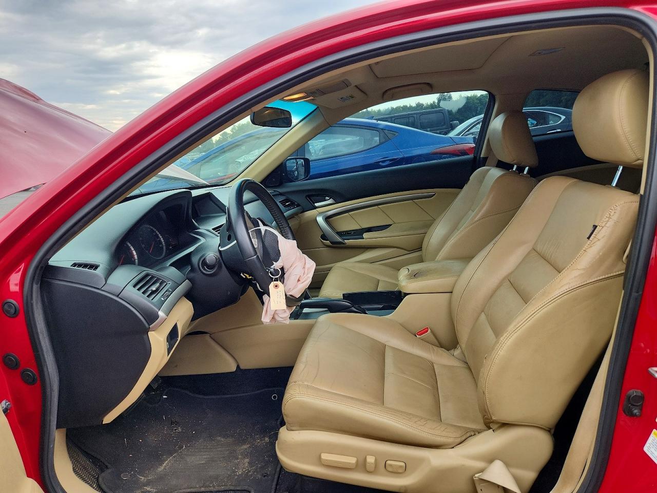 2012 Honda Accord Exl Красный vin: 1HGCS2B81CA011224