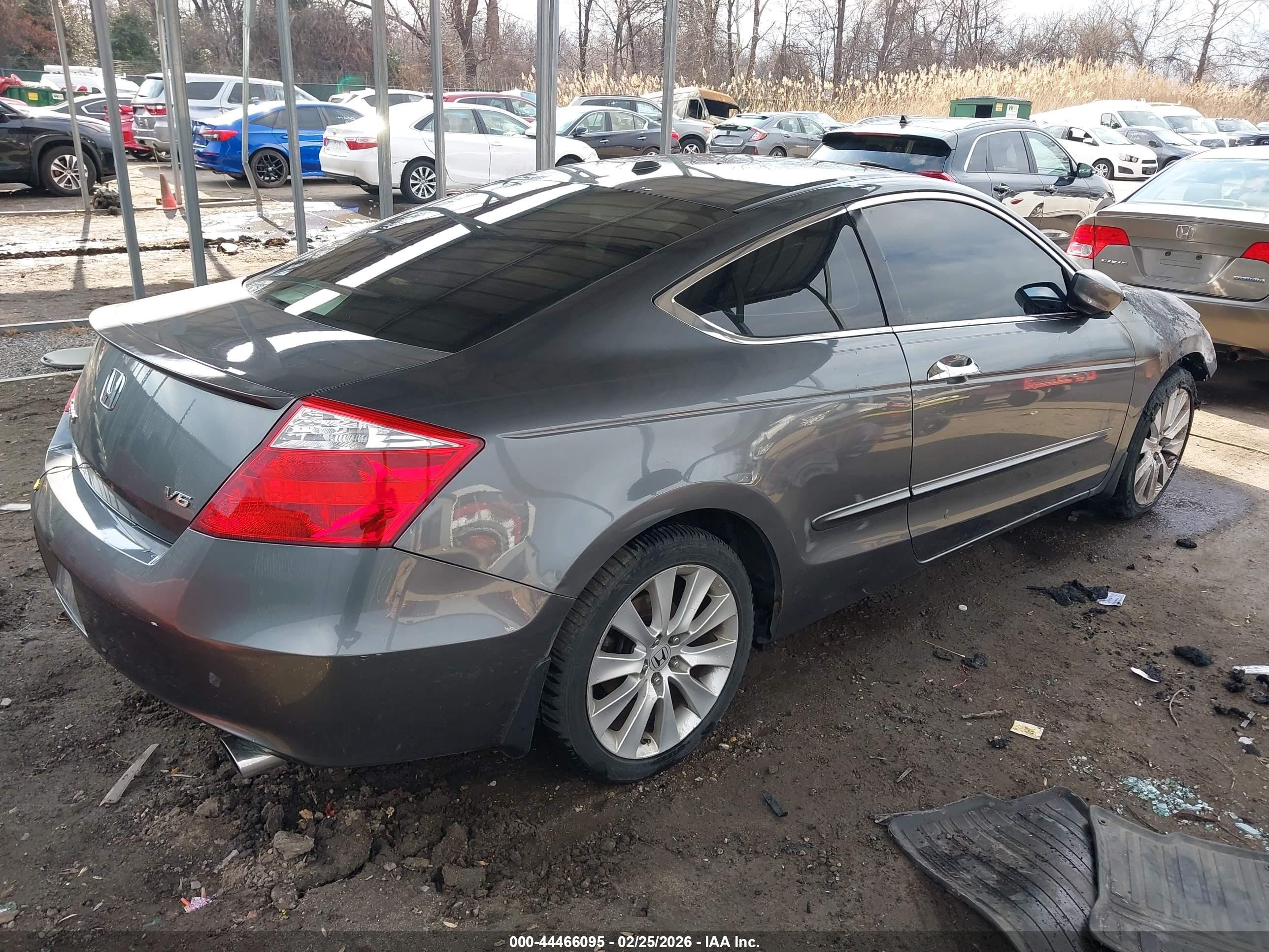 2010 Honda Accord 3.5 Ex-l Gray vin: 1HGCS2B82AA005056