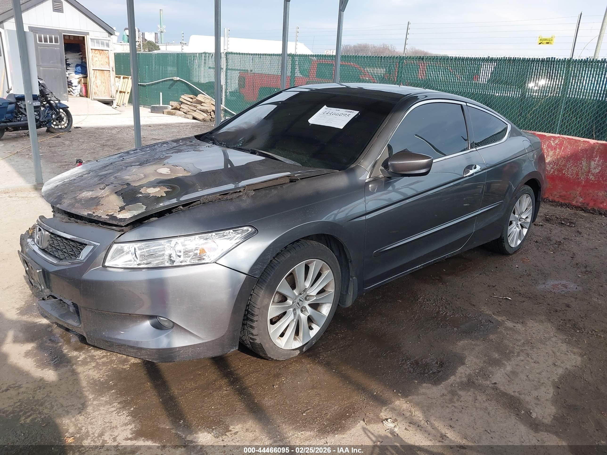 2010 Honda Accord 3.5 Ex-l Gray vin: 1HGCS2B82AA005056