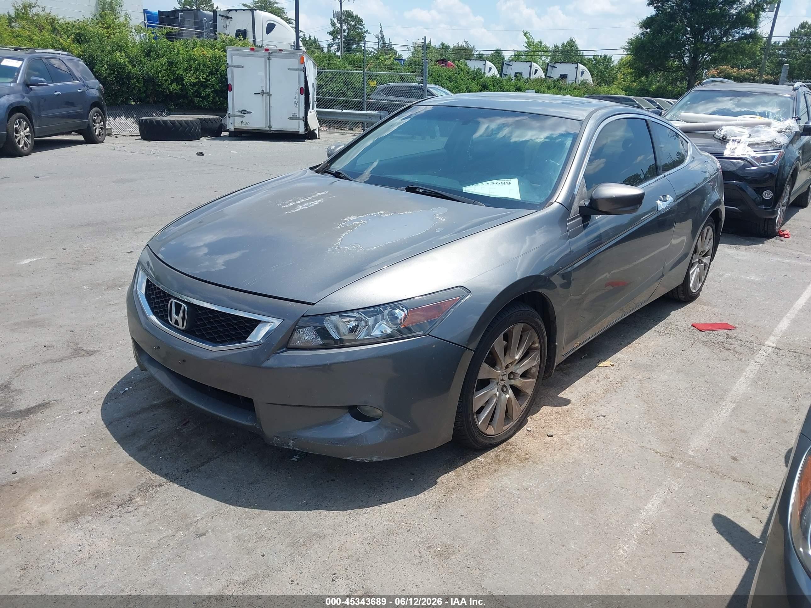 2010 Honda Accord 3.5 Ex-l Gray vin: 1HGCS2B82AA009527