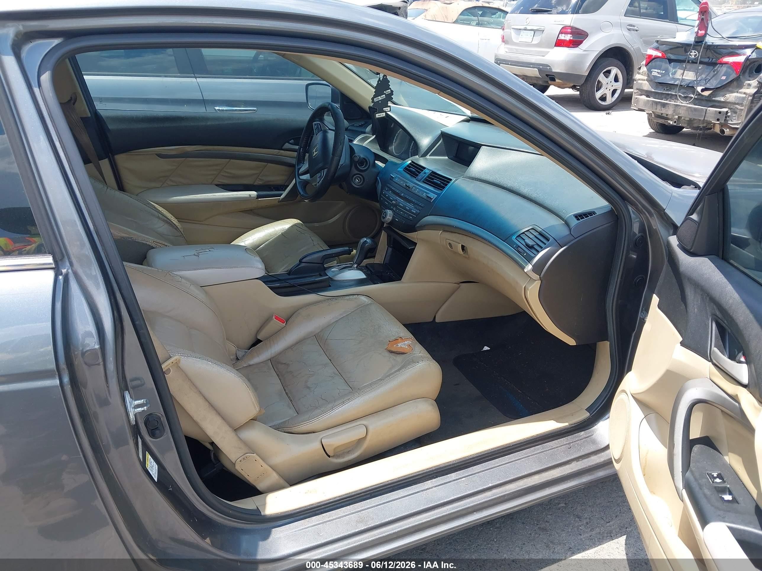 2010 Honda Accord 3.5 Ex-l Gray vin: 1HGCS2B82AA009527