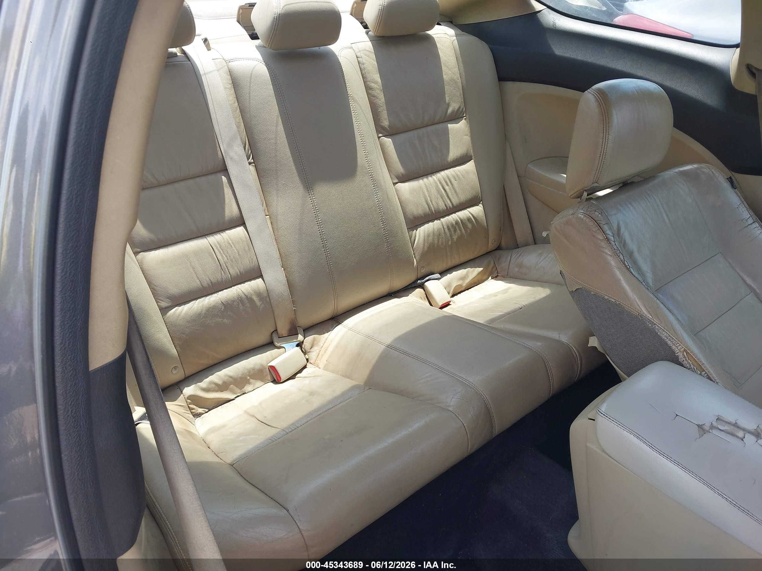2010 Honda Accord 3.5 Ex-l Gray vin: 1HGCS2B82AA009527