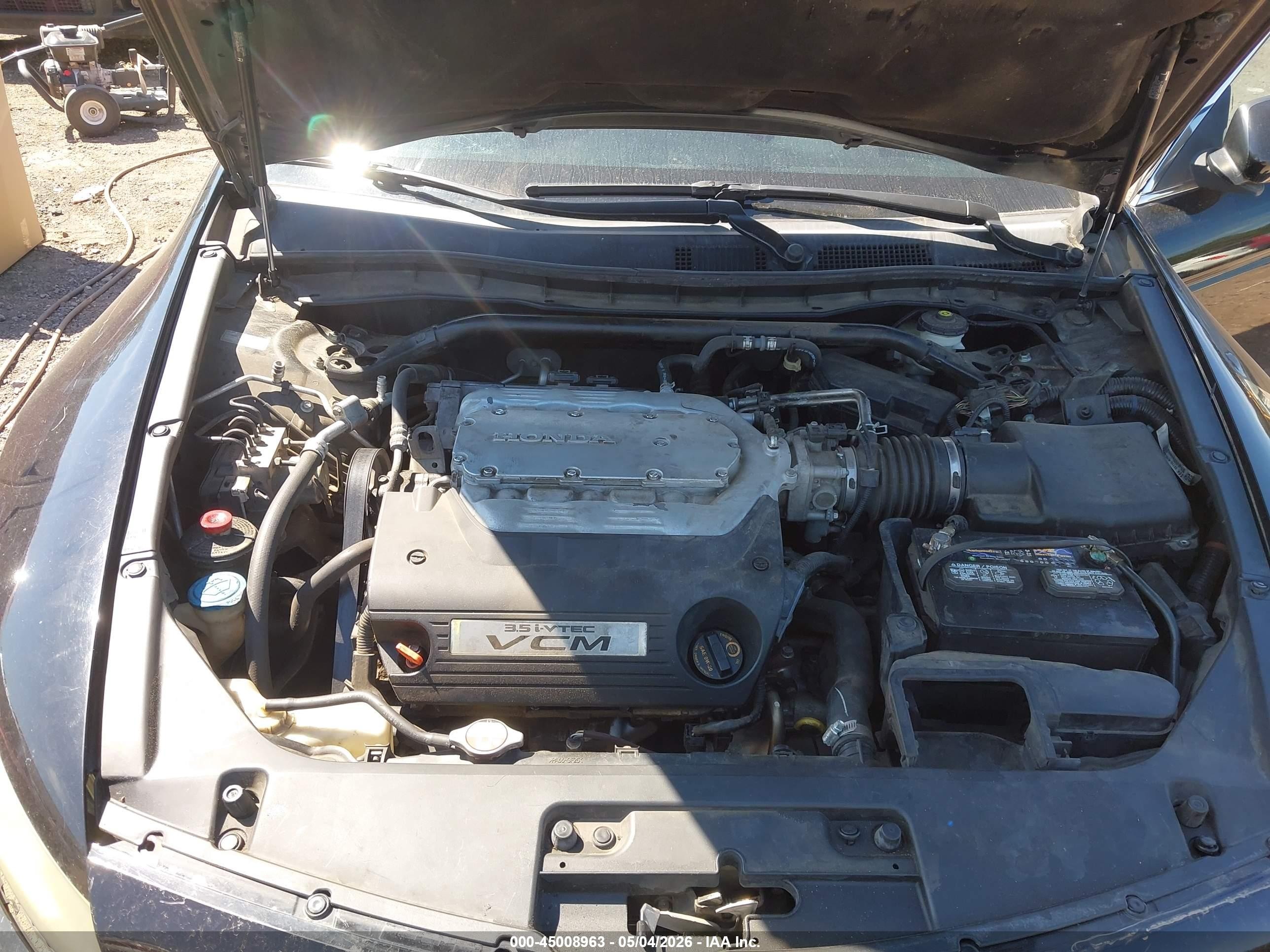 2010 Honda Accord 3.5 Ex-l Black vin: 1HGCS2B82AA010550