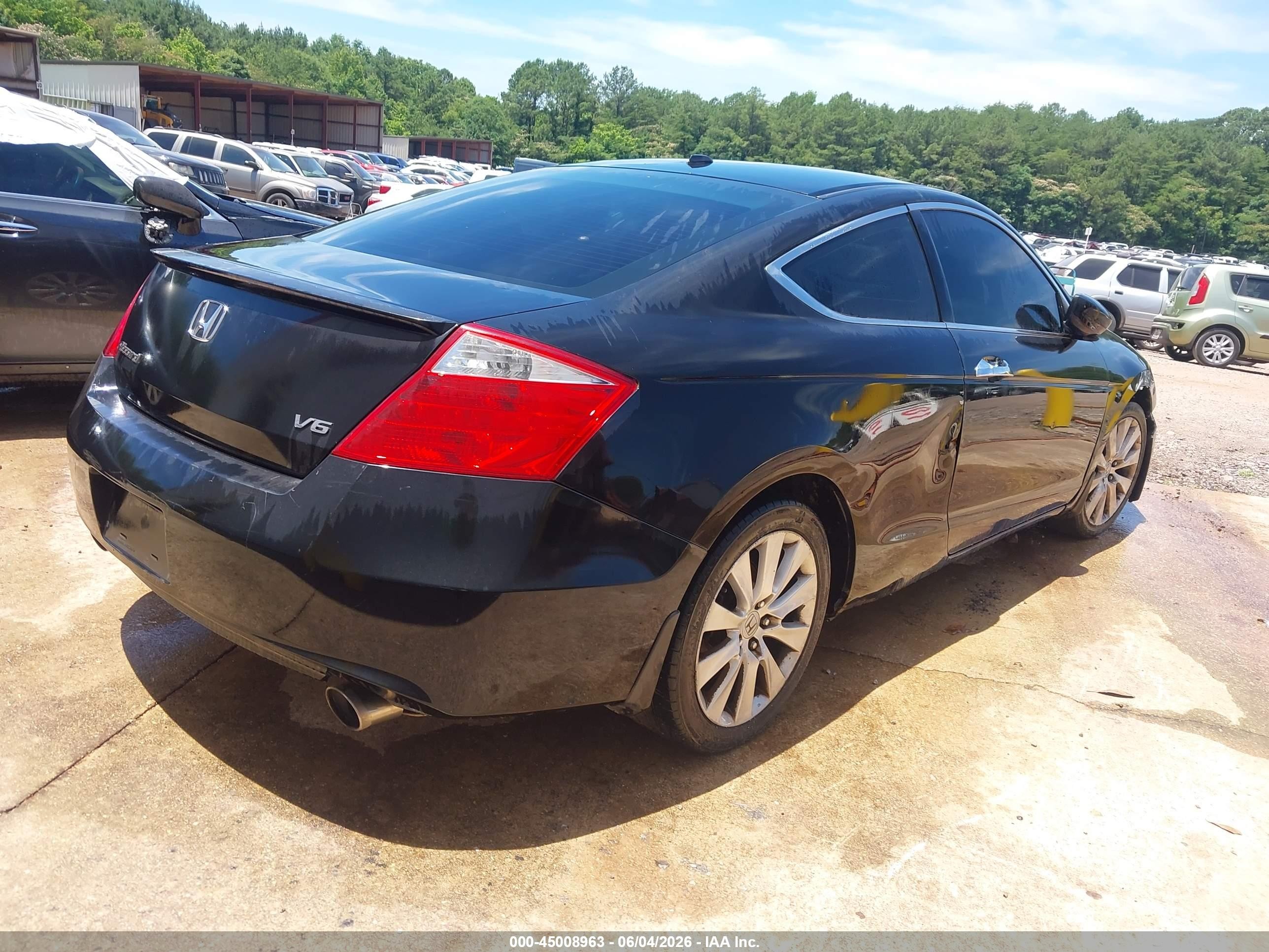 2010 Honda Accord 3.5 Ex-l Black vin: 1HGCS2B82AA010550