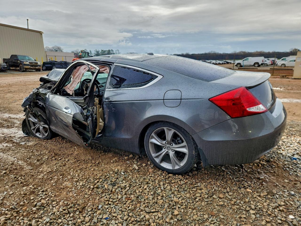 2011 Honda Accord Exl Gray vin: 1HGCS2B82BA003468