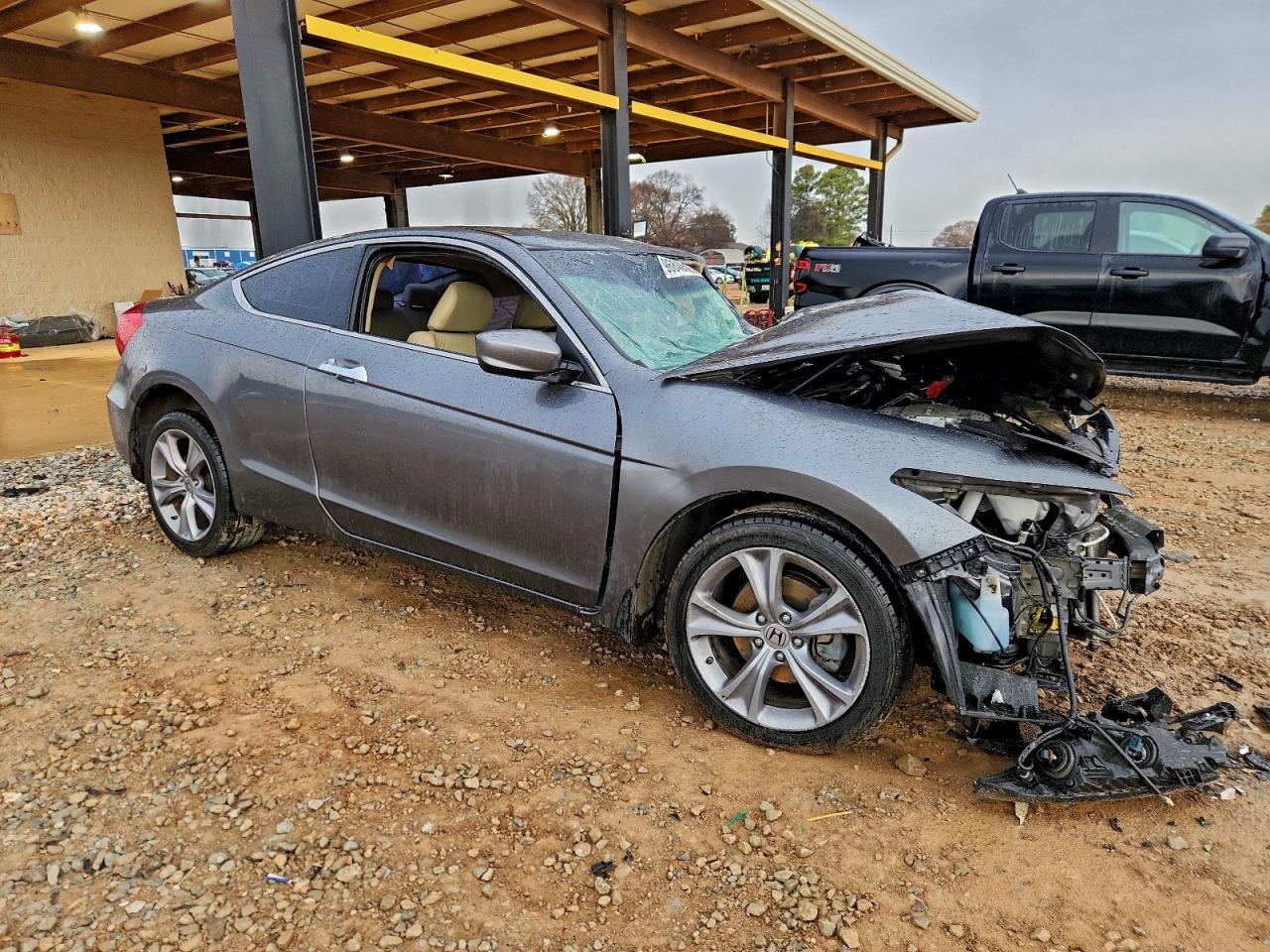2011 Honda Accord Exl Gray vin: 1HGCS2B82BA003468