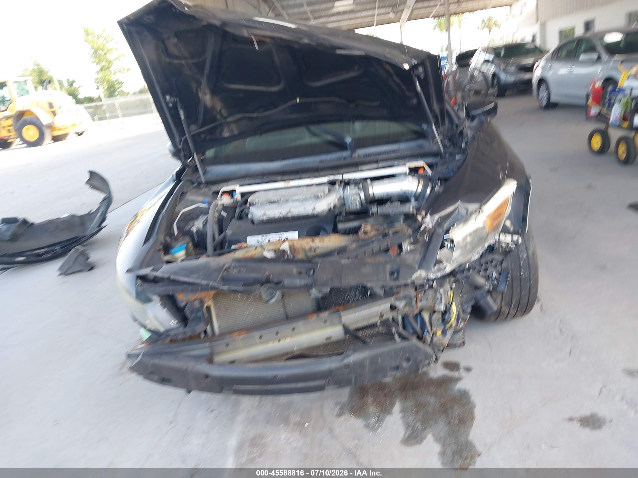 2012 Honda Accord 3.5 Ex-l Black vin: 1HGCS2B82CA009370