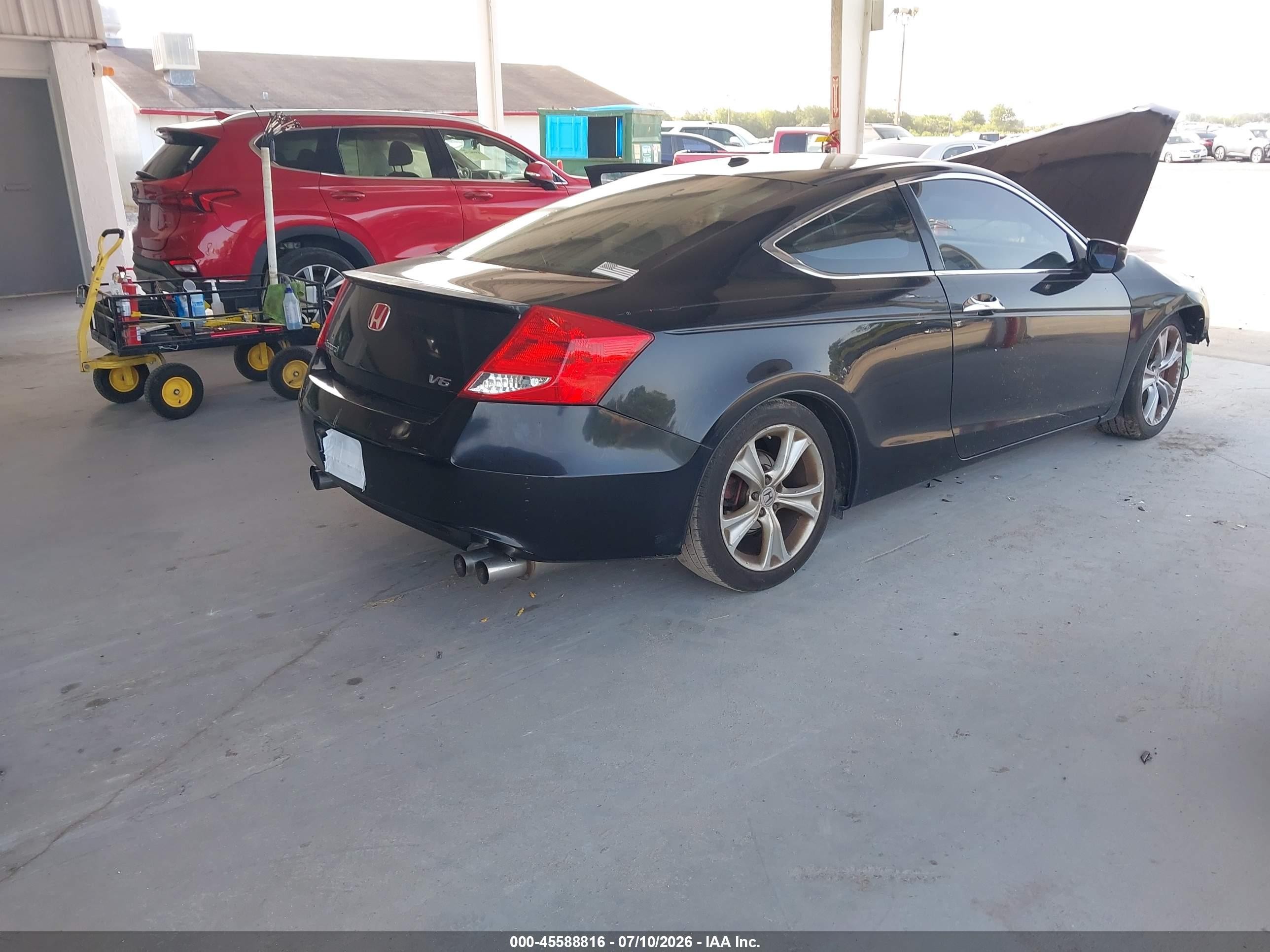 2012 Honda Accord 3.5 Ex-l Black vin: 1HGCS2B82CA009370