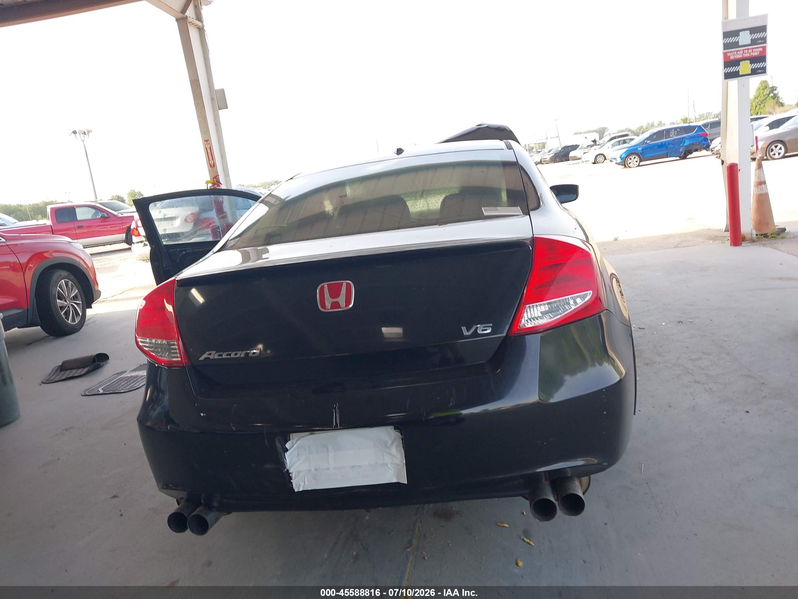 2012 Honda Accord 3.5 Ex-l Black vin: 1HGCS2B82CA009370