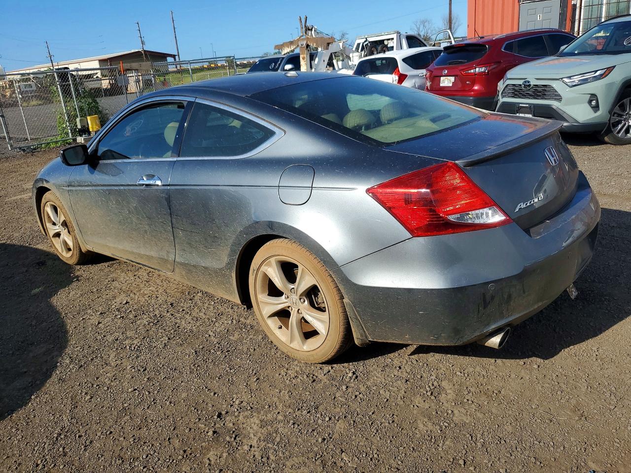 2012 Honda Accord Exl Gray vin: 1HGCS2B82CA009997