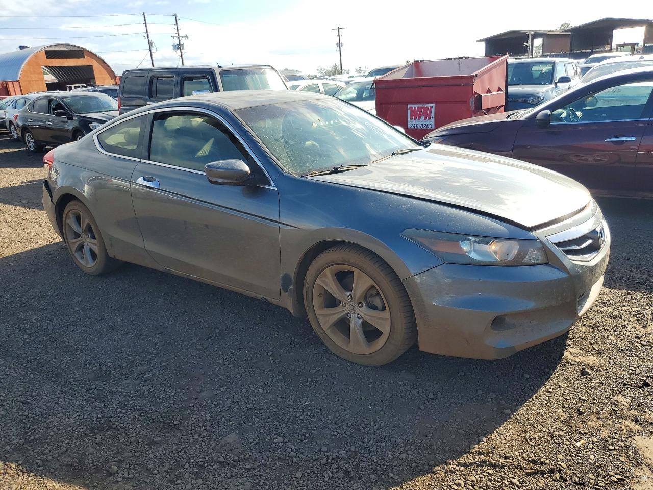 2012 Honda Accord Exl Gray vin: 1HGCS2B82CA009997