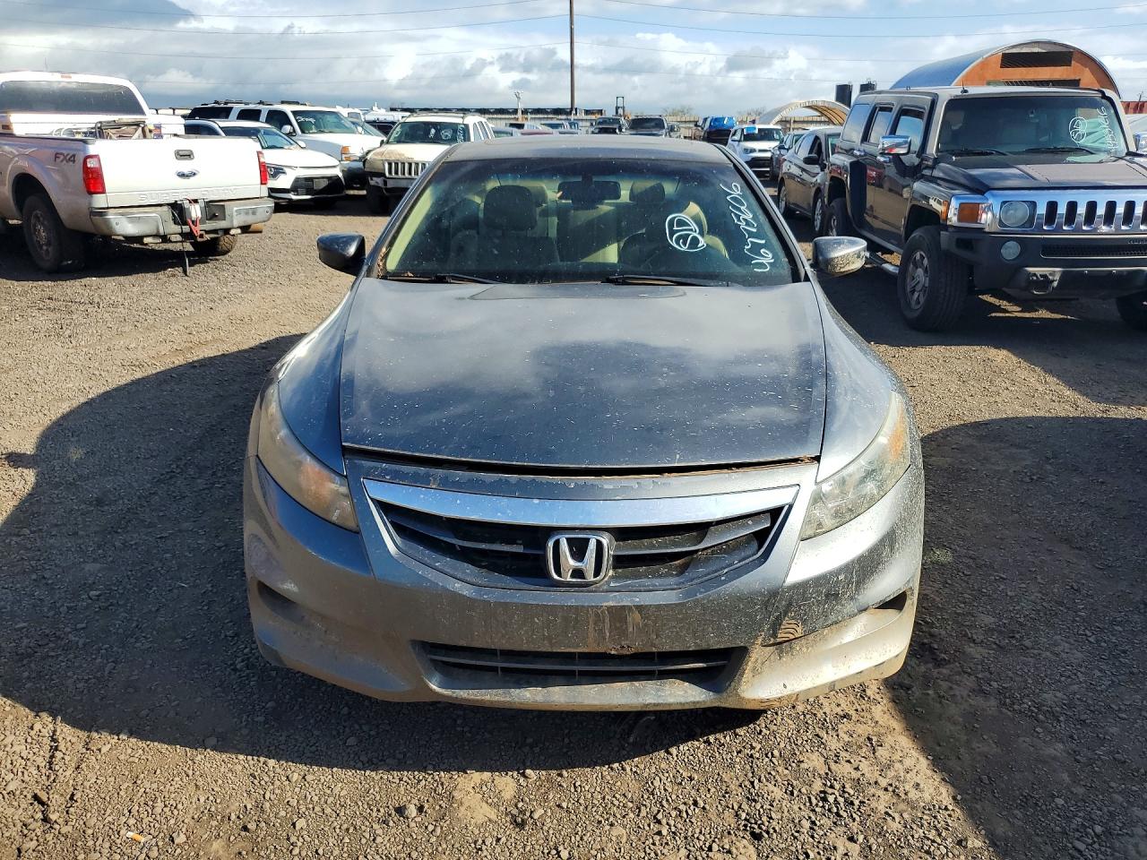 2012 Honda Accord Exl Gray vin: 1HGCS2B82CA009997