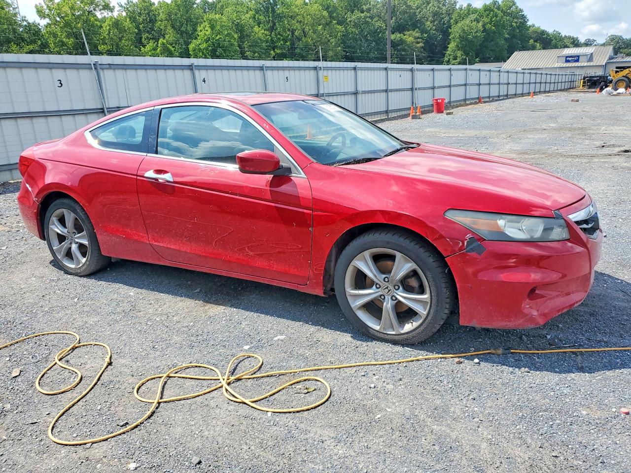 2012 Honda Accord Exl Red vin: 1HGCS2B82CA010762