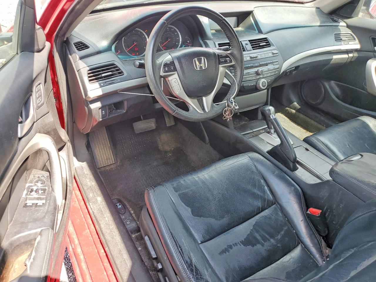 2012 Honda Accord Exl Red vin: 1HGCS2B82CA010762